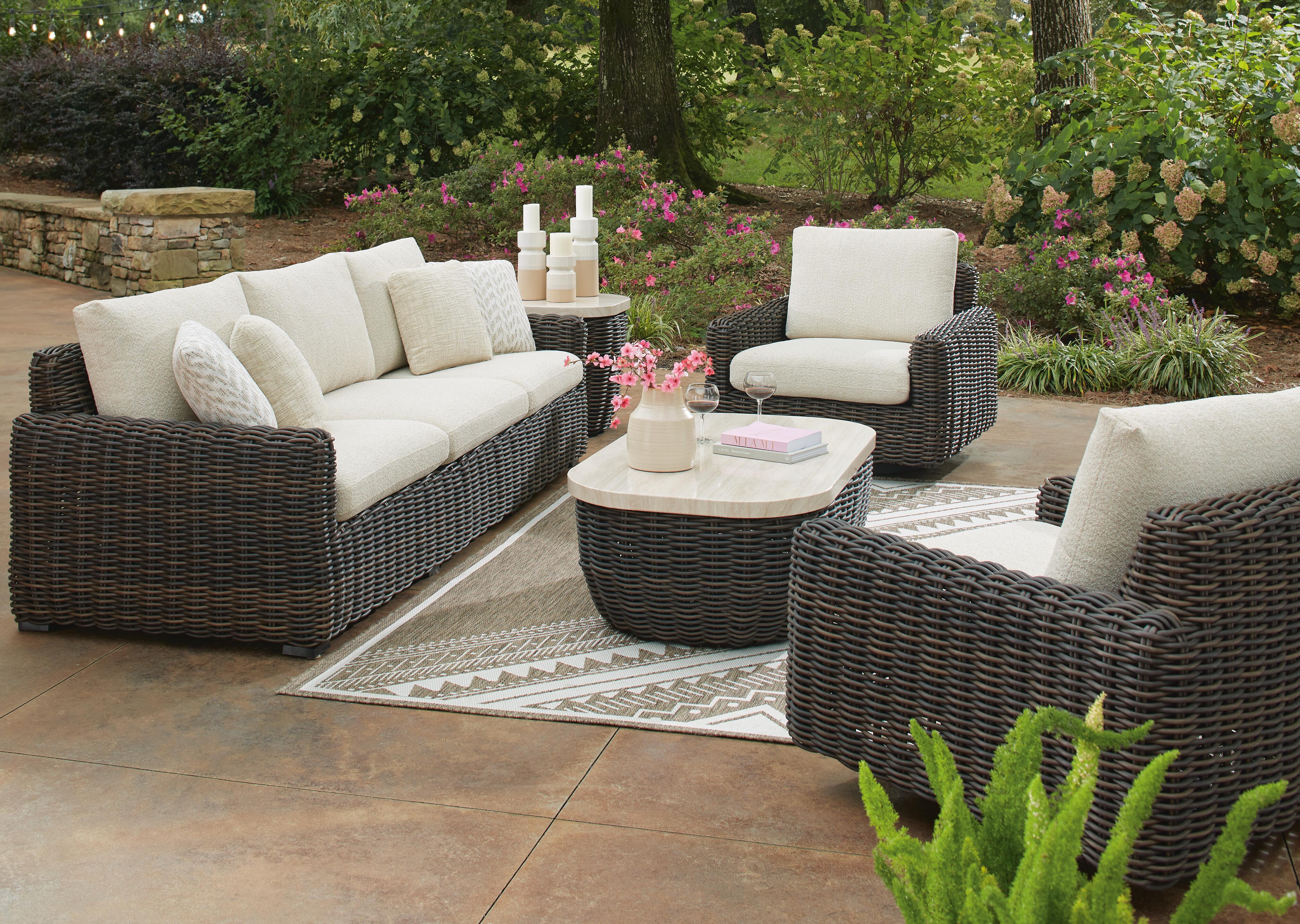 Sillón giratorio para exteriores Kimora - image 6