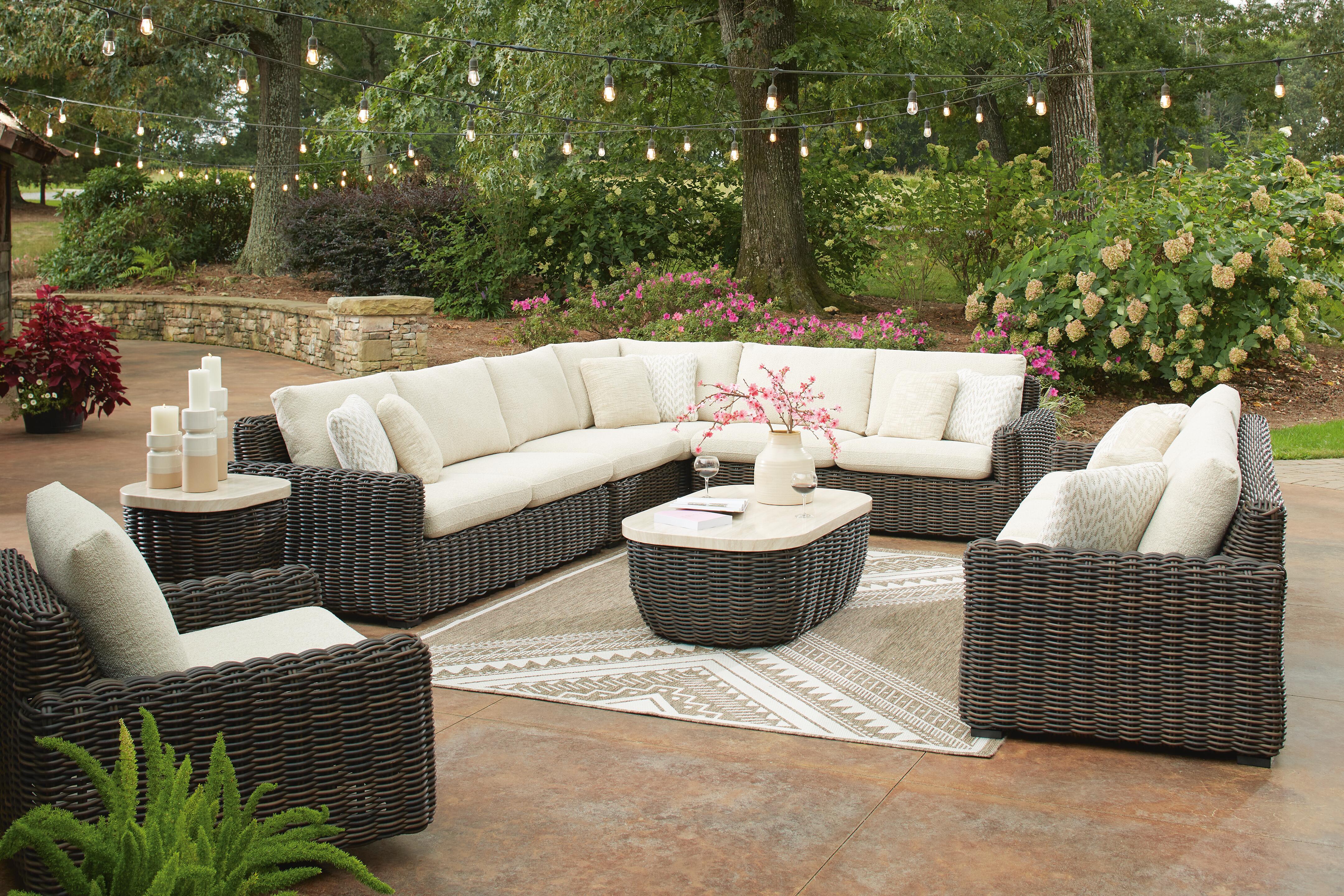 Kimora Outdoor Swivel Lounge Chair - image 8