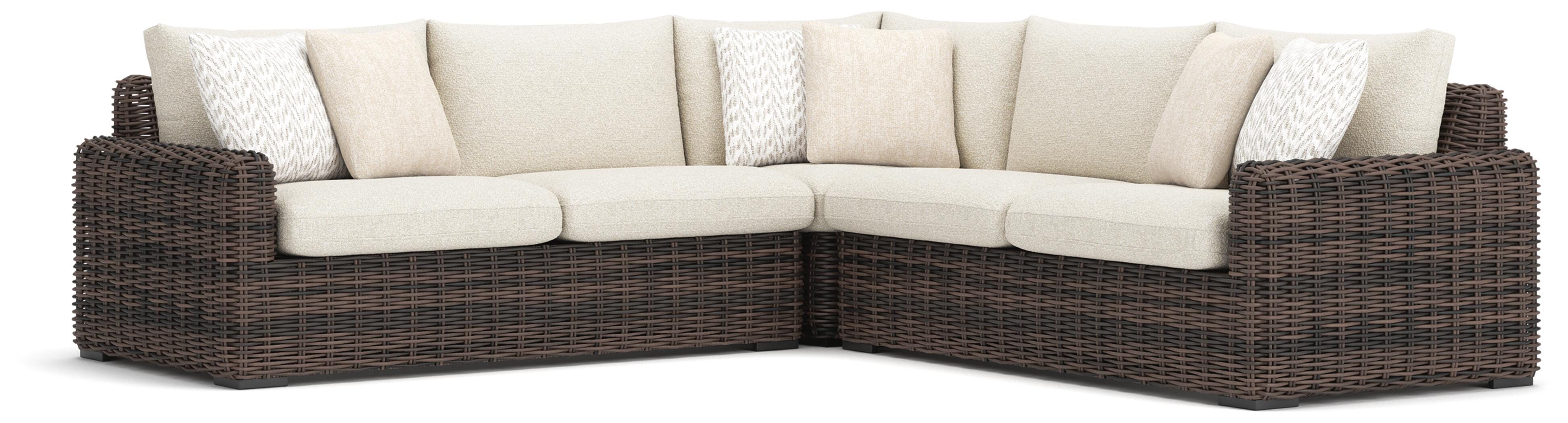 Kimora 3-Piece Outdoor Sectional, , large