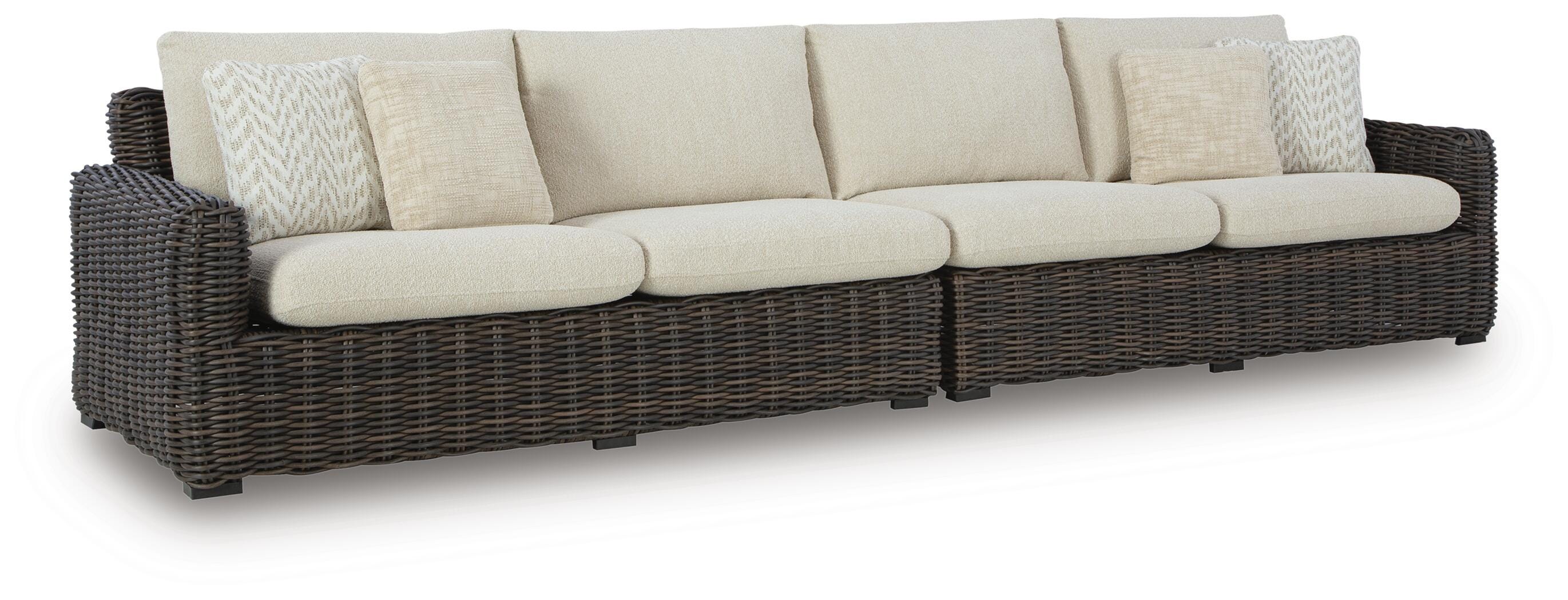 Ashley Furniture Kimora Outdoor Loveseat - Thumbnail 3