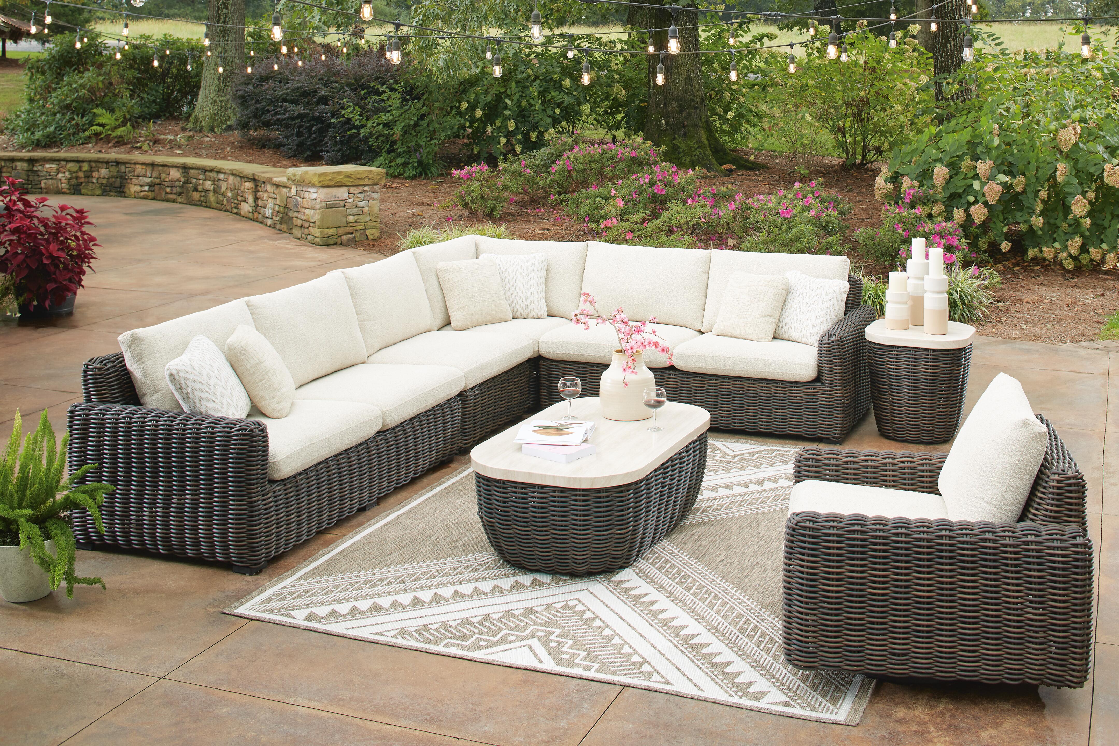 Kimora Outdoor Swivel Lounge Chair - image 7