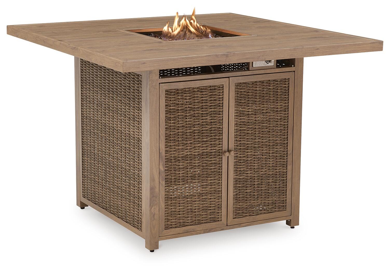 Walton Bridge Outdoor Bar Table with Fire Pit - image 3