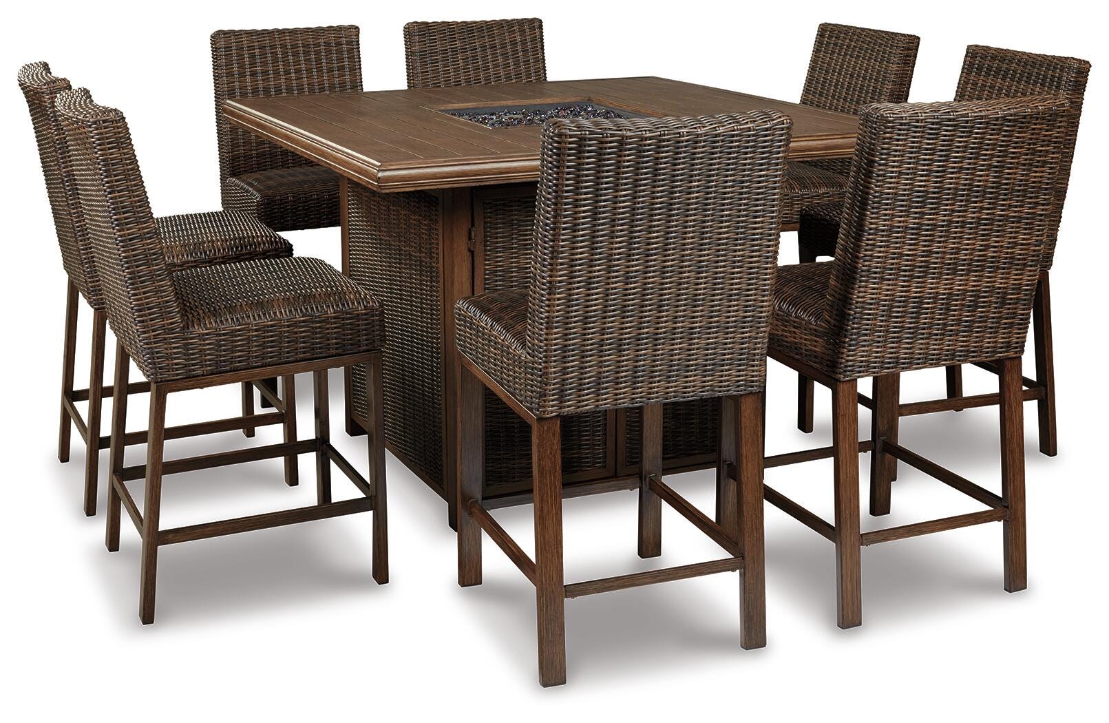 Paradise Trail Bar Table with Fire Pit - image 5