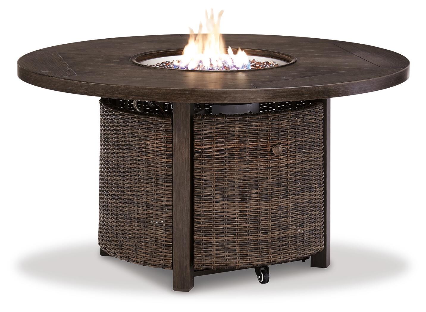 Paradise Trail Outdoor Fire Pit Table 