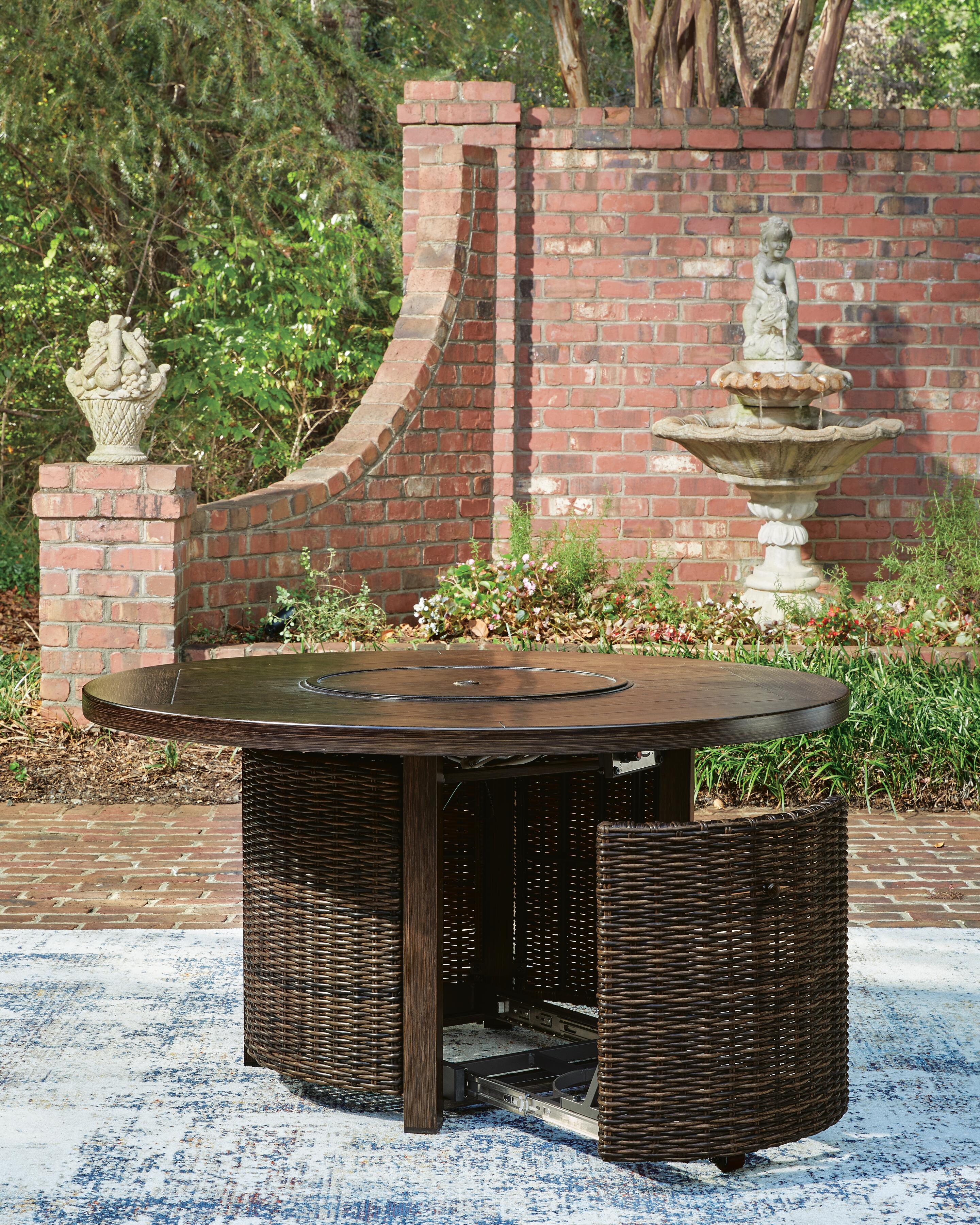 Drakes Beach Outdoor Fire Pit Table - image 6