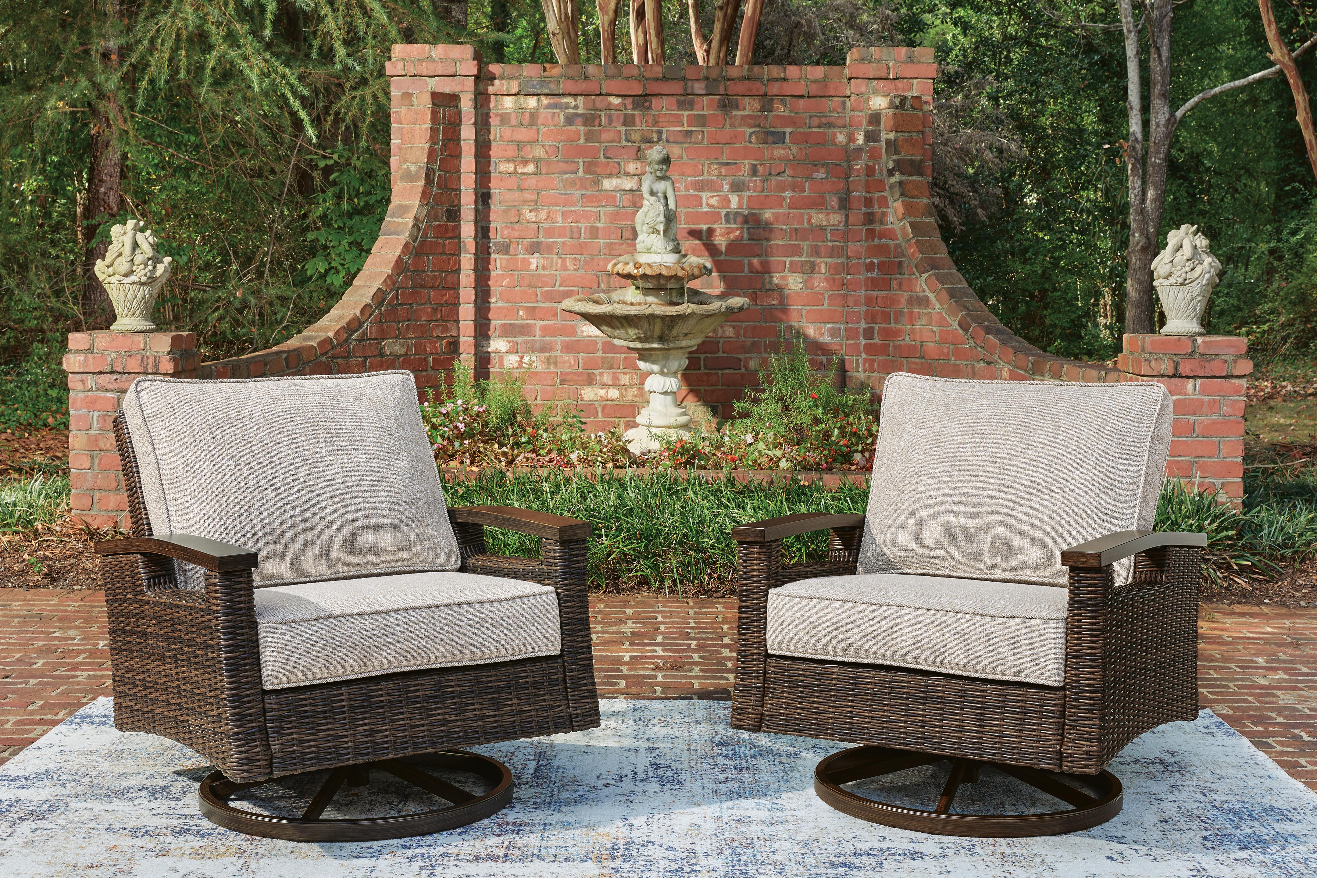 Drakes Beach Outdoor Sofa with 2 Lounge Chairs, , large