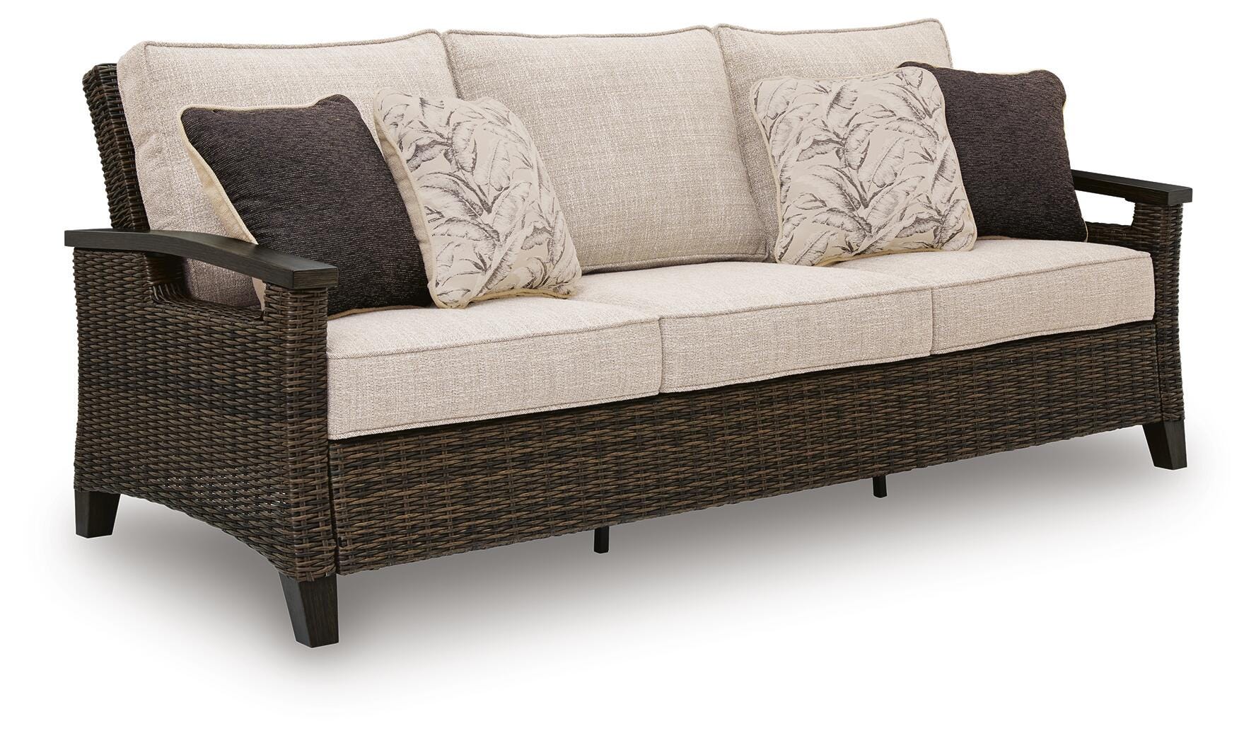 Drakes Beach Outdoor Sofa with Cushion - image 2
