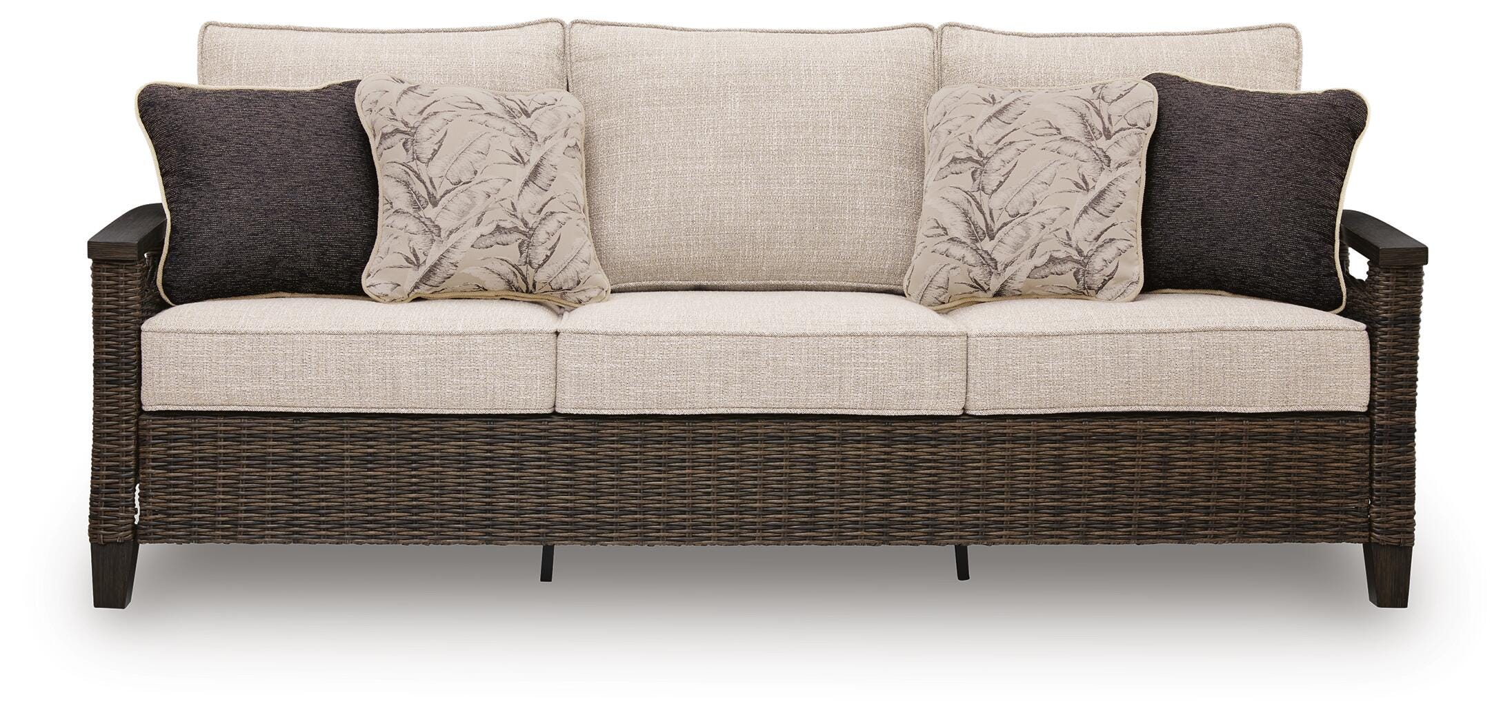 Drakes Beach Outdoor Sofa with Cushion