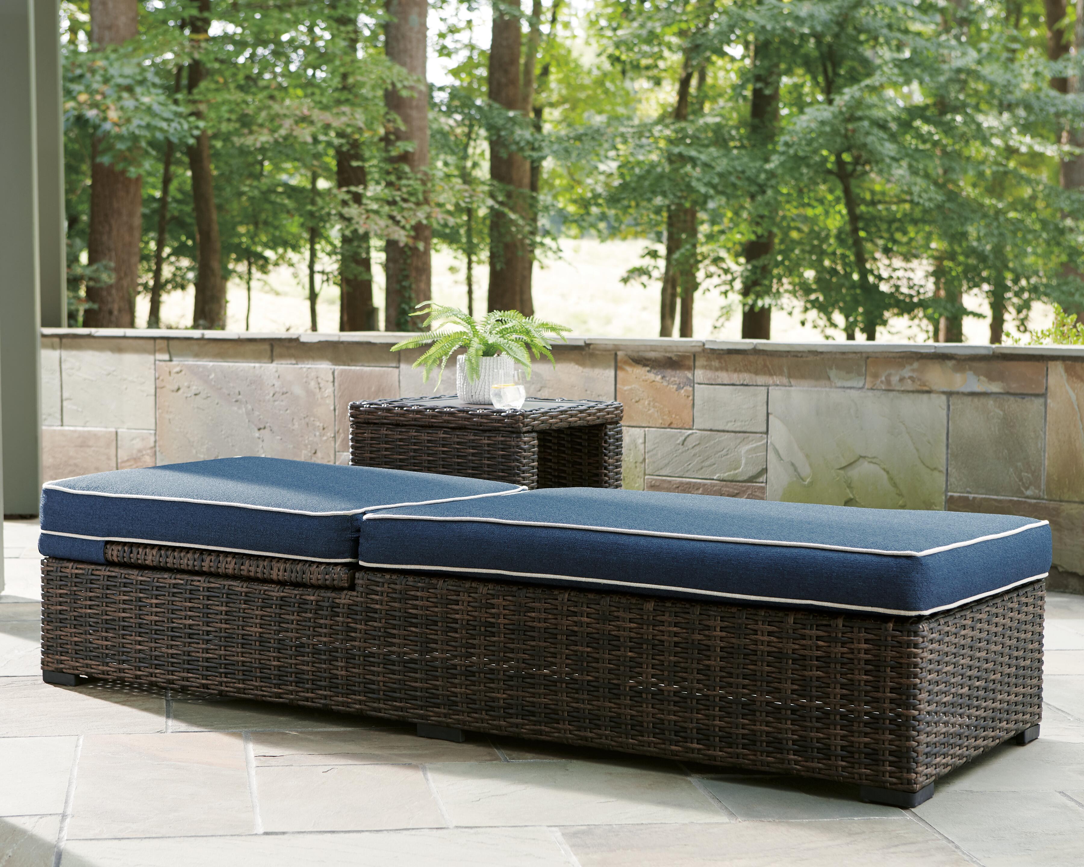 Grasson Lane Chaise Lounge with Cushion, , large