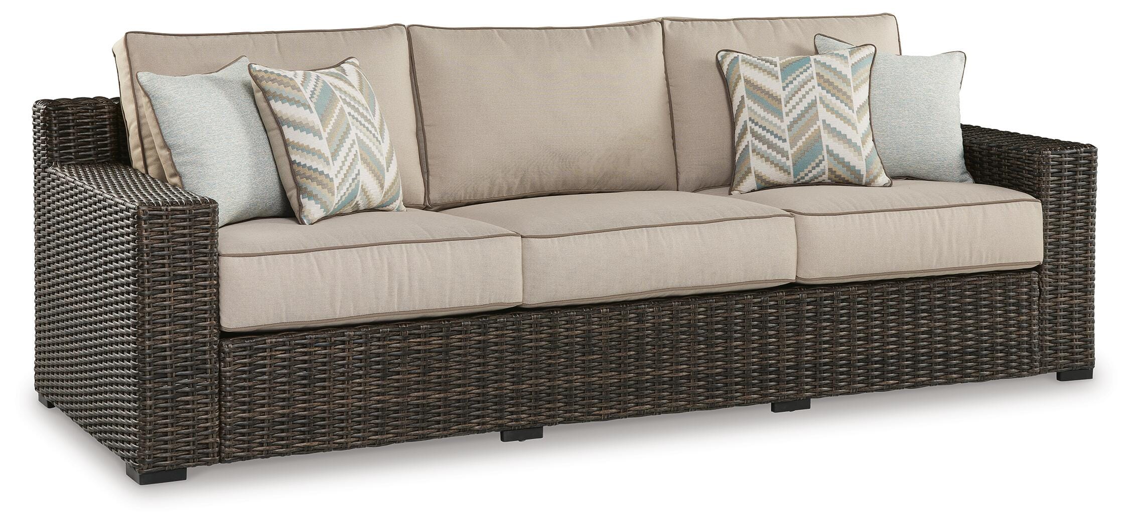Coastline Bay Outdoor Sofa with Cushion - image 2