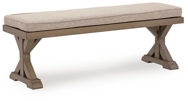Revare Beach Bench with Cushion