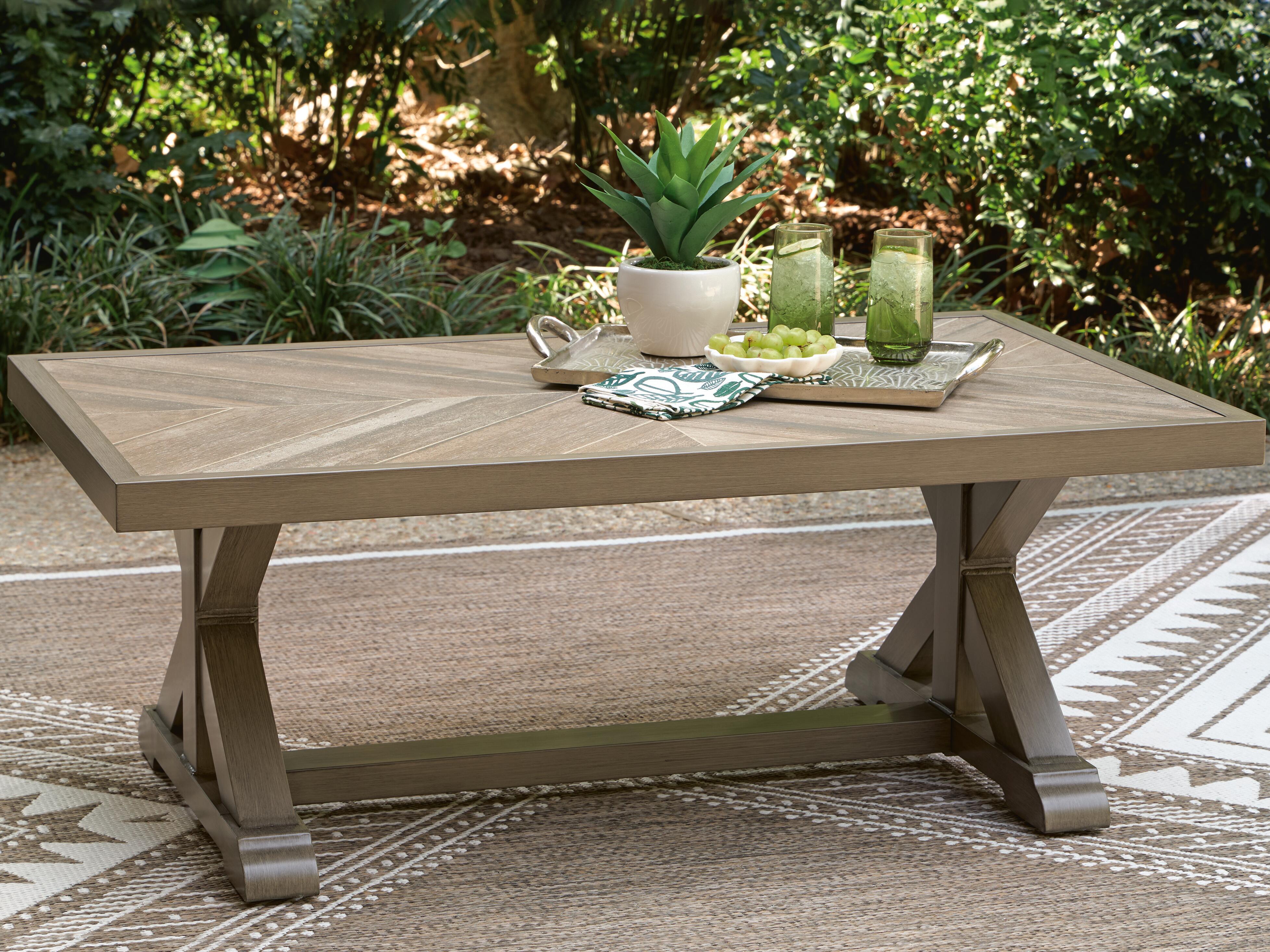 Revare Beach Outdoor Coffee Table - image 1