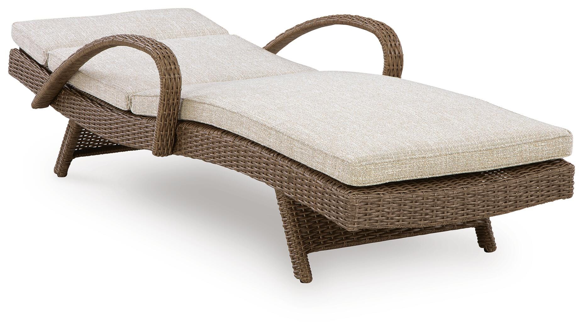 Revare Beach Chaise Lounge with Cushion - image 3