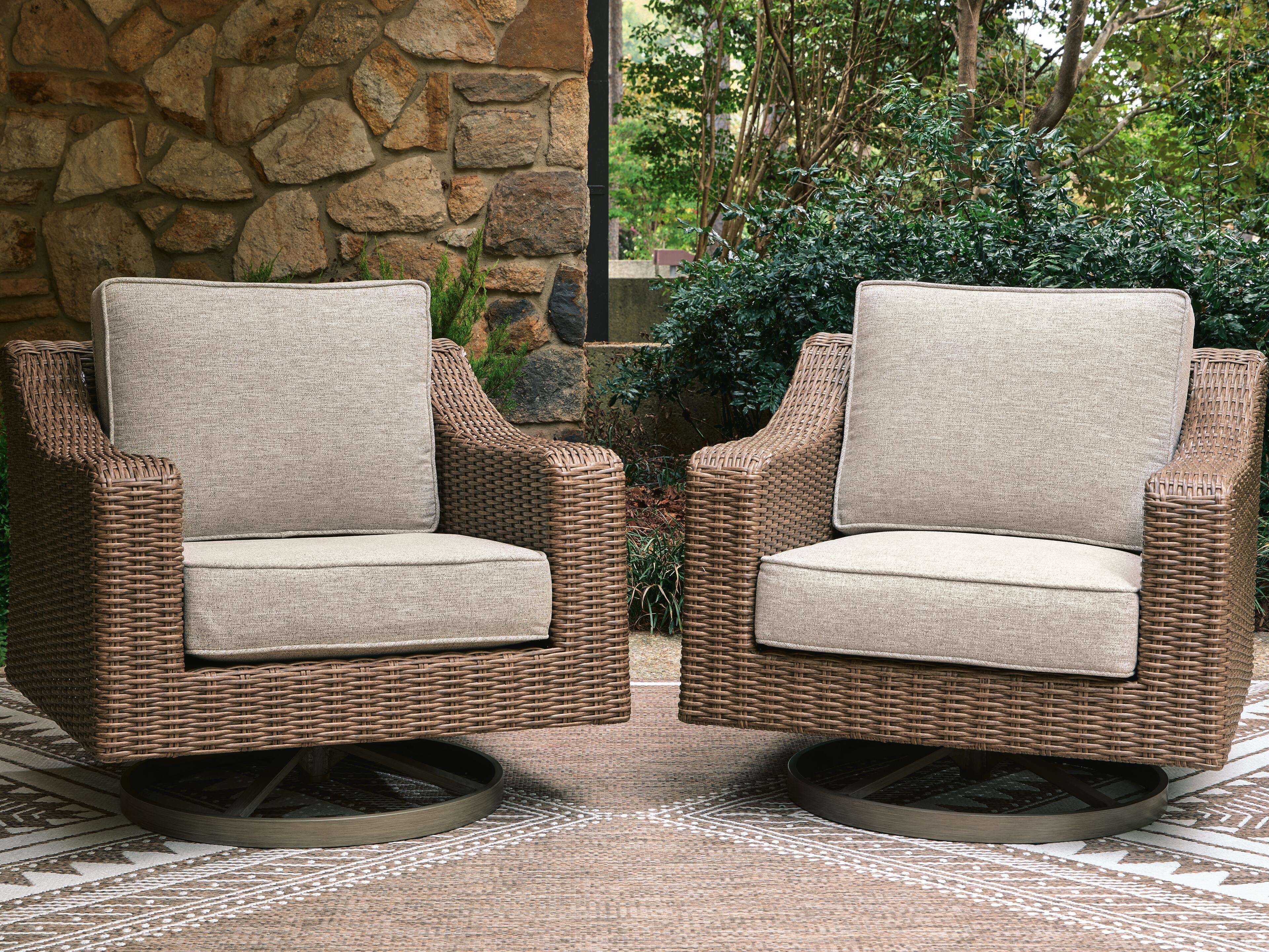 Revare Beach Swivel Lounge with Cushion - image 5