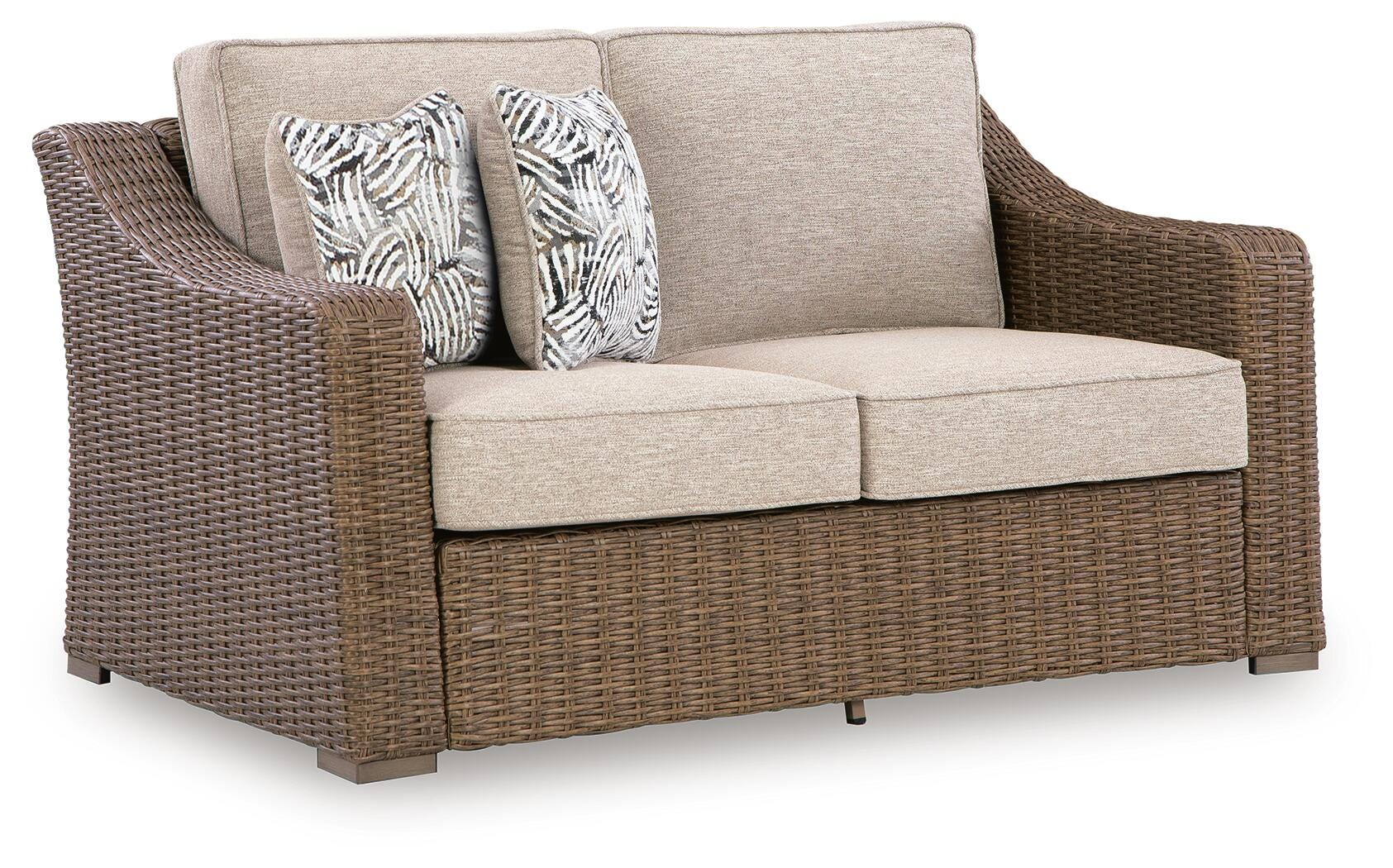 Revare Beach Outdoor Sofa and Loveseat, , large
