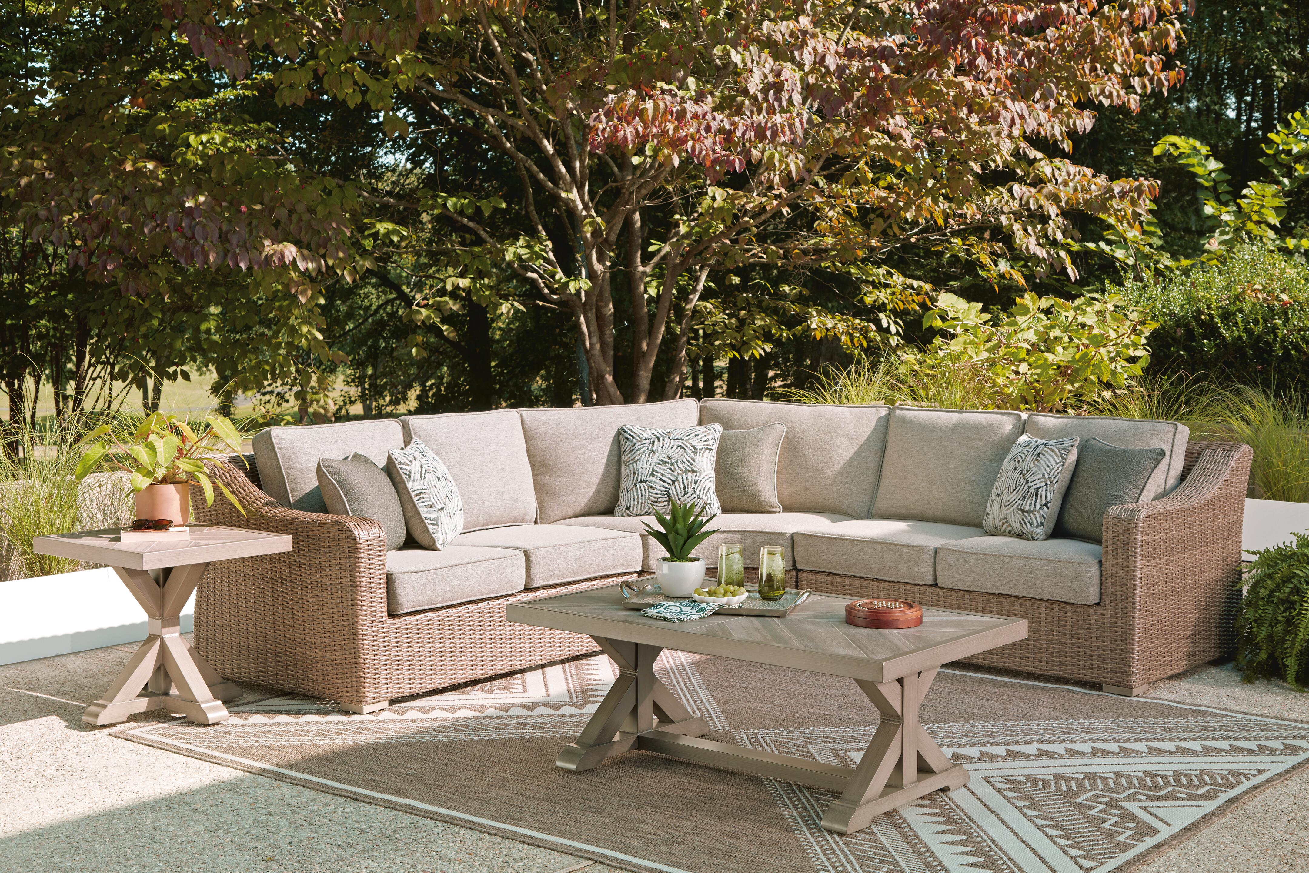 Revare Beach 3-Piece Outdoor Sectional, , rollover