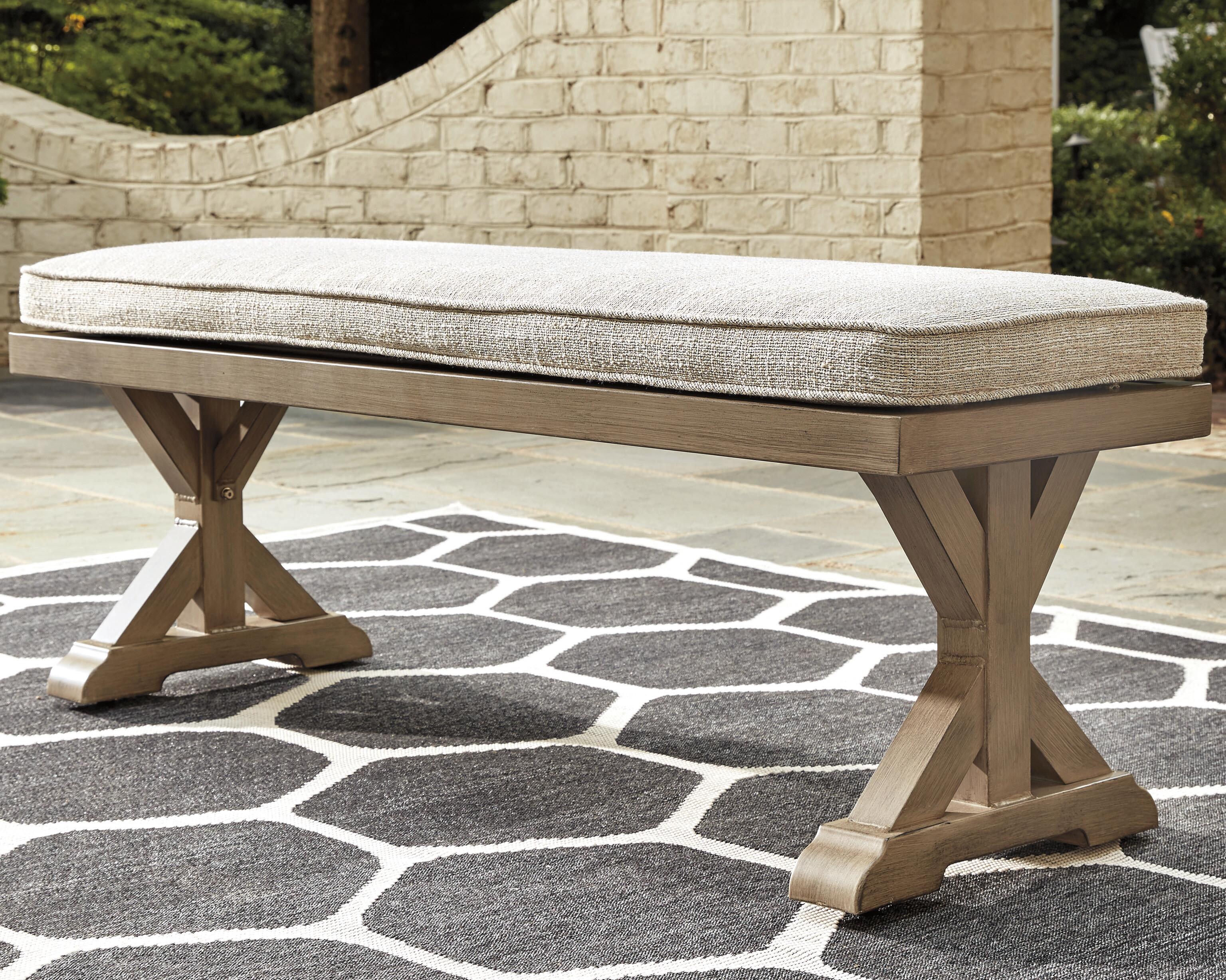 Beachcroft Outdoor Bench with Cushion - image 1