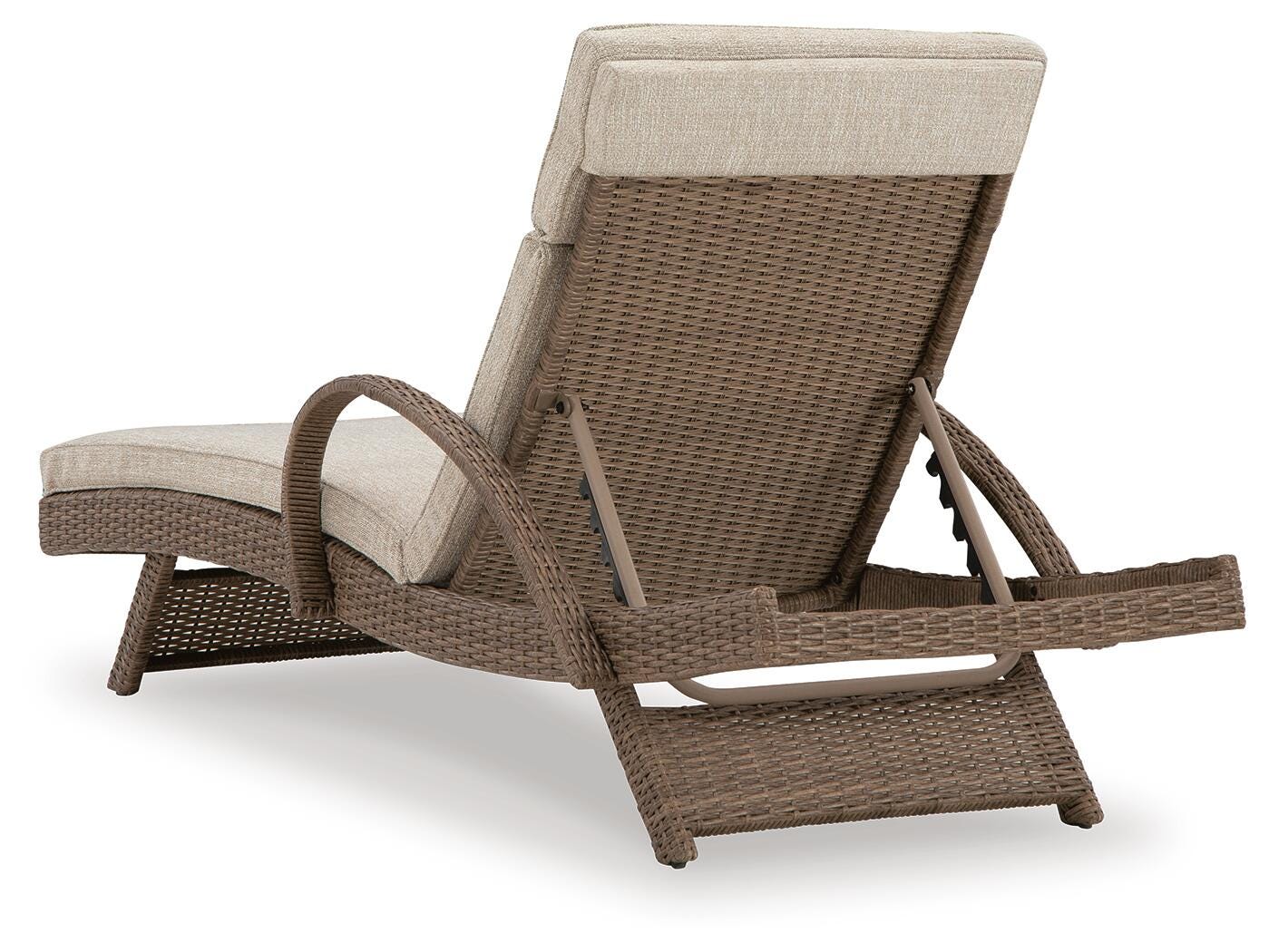 Beachcroft Outdoor Chaise Lounge with Cushion - image 8