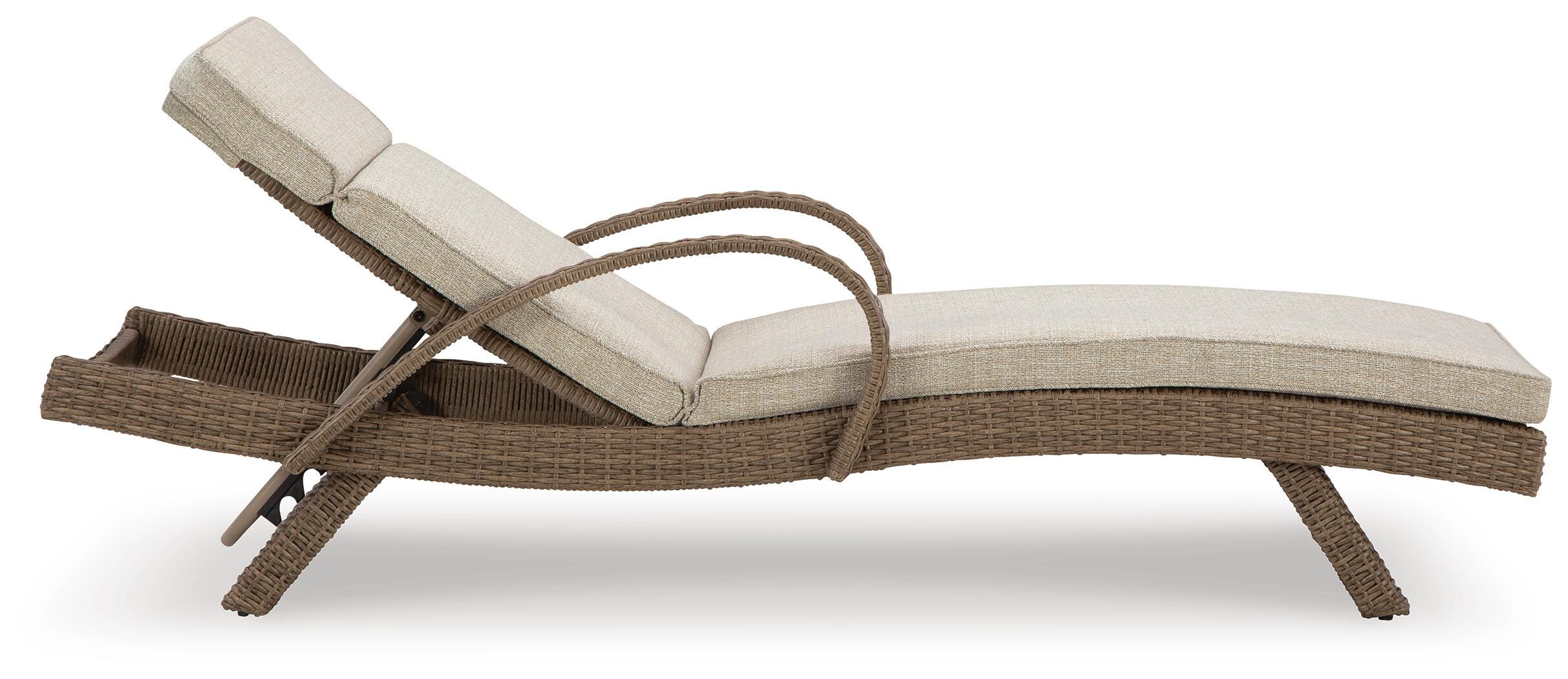 Beachcroft Outdoor Chaise Lounge with Cushion - image 6