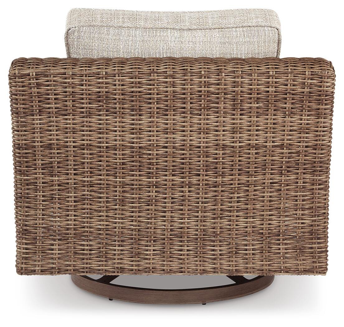 Beachcroft Outdoor Swivel Lounge with Cushion - image 6
