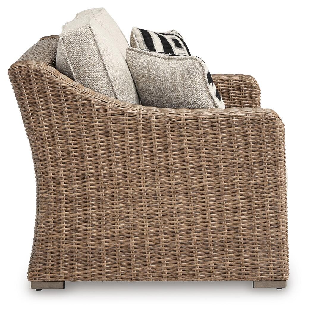 Beachcroft Outdoor Loveseat with Cushion - image 4