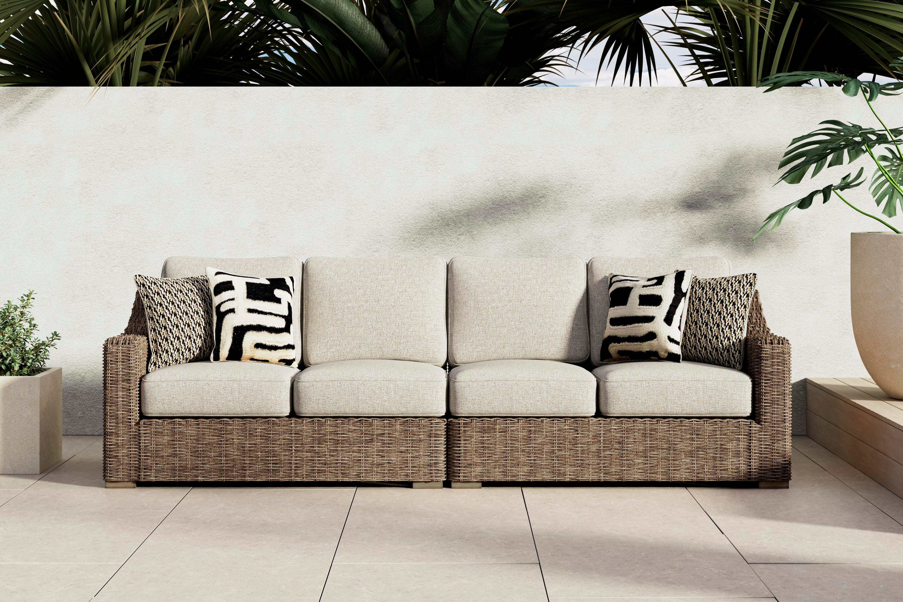 Beachcroft 2-Piece Outdoor Loveseat with Cushion - image 1