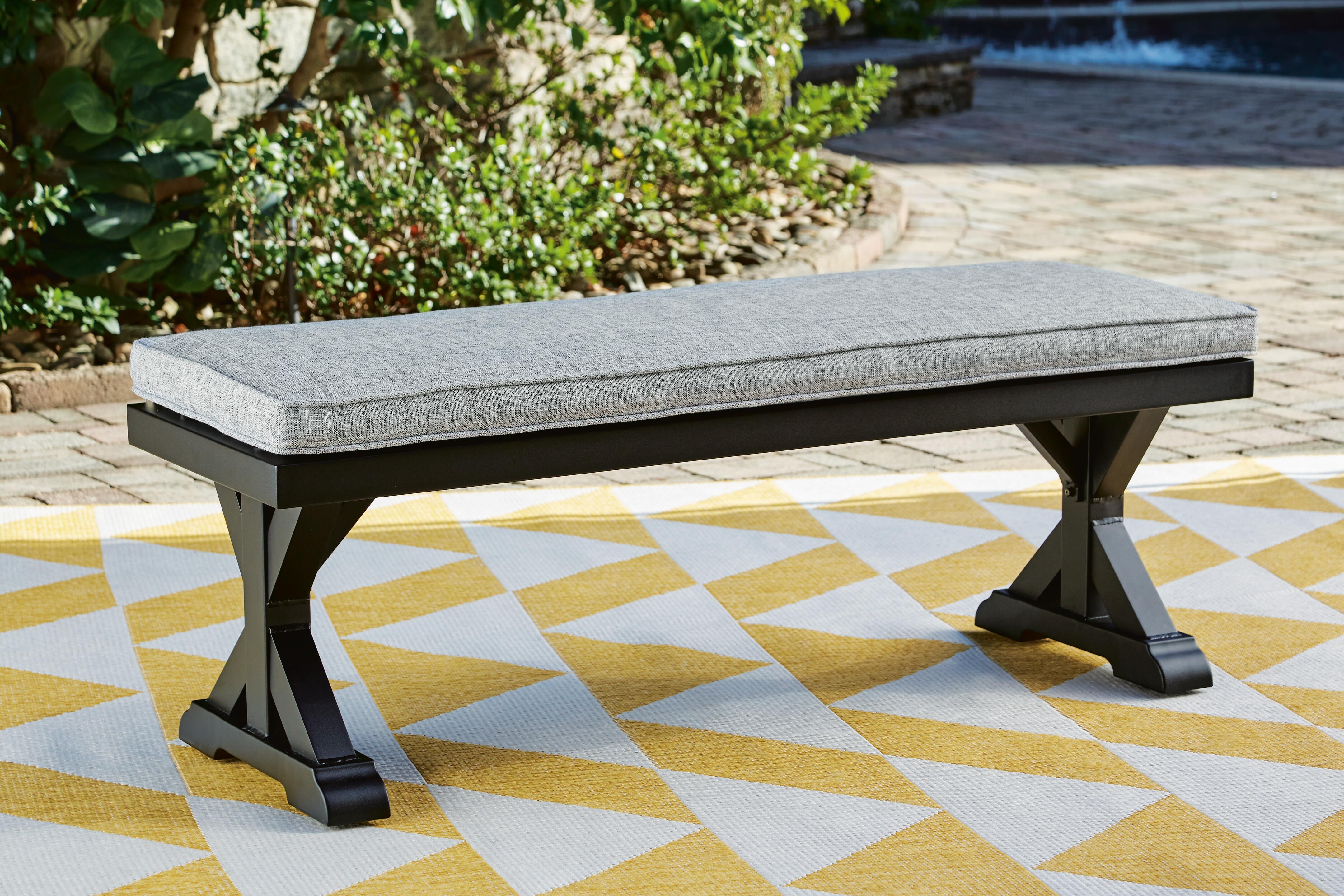 Beachcroft Outdoor Bench with Cushion - image 1
