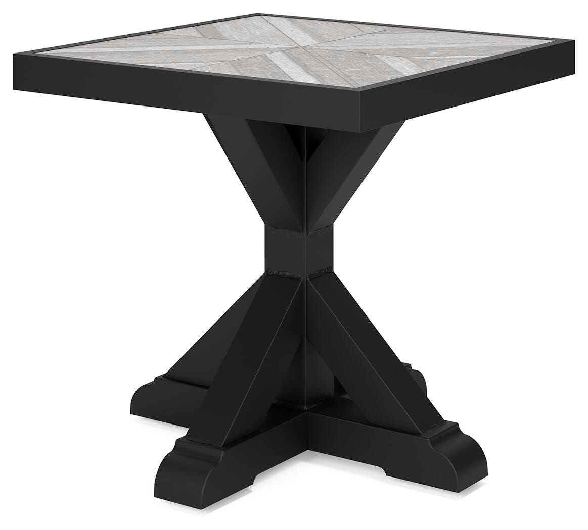 Beachcroft Outdoor End Table, , large