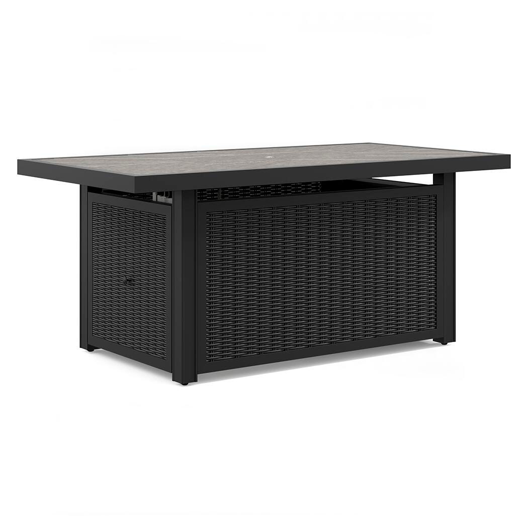 Beachcroft Outdoor Fire Pit Table, , large