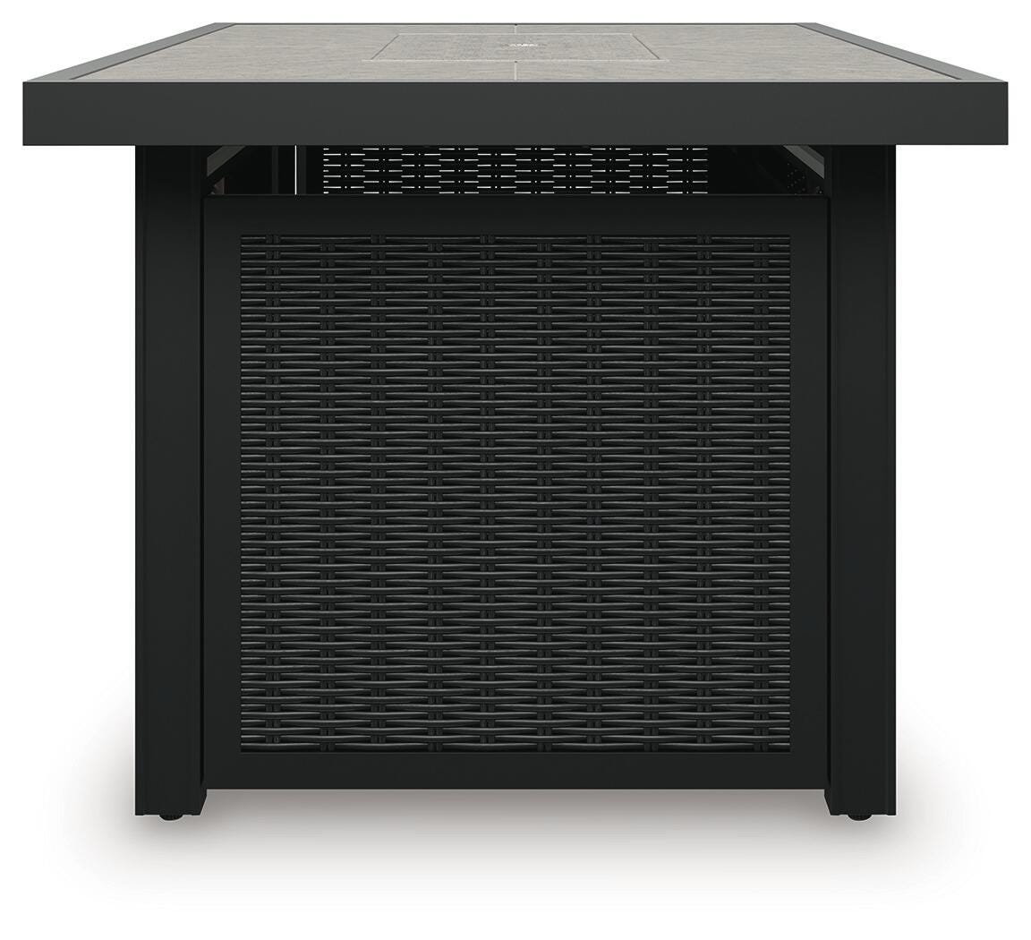 Beachcroft Outdoor Fire Pit Table, , large