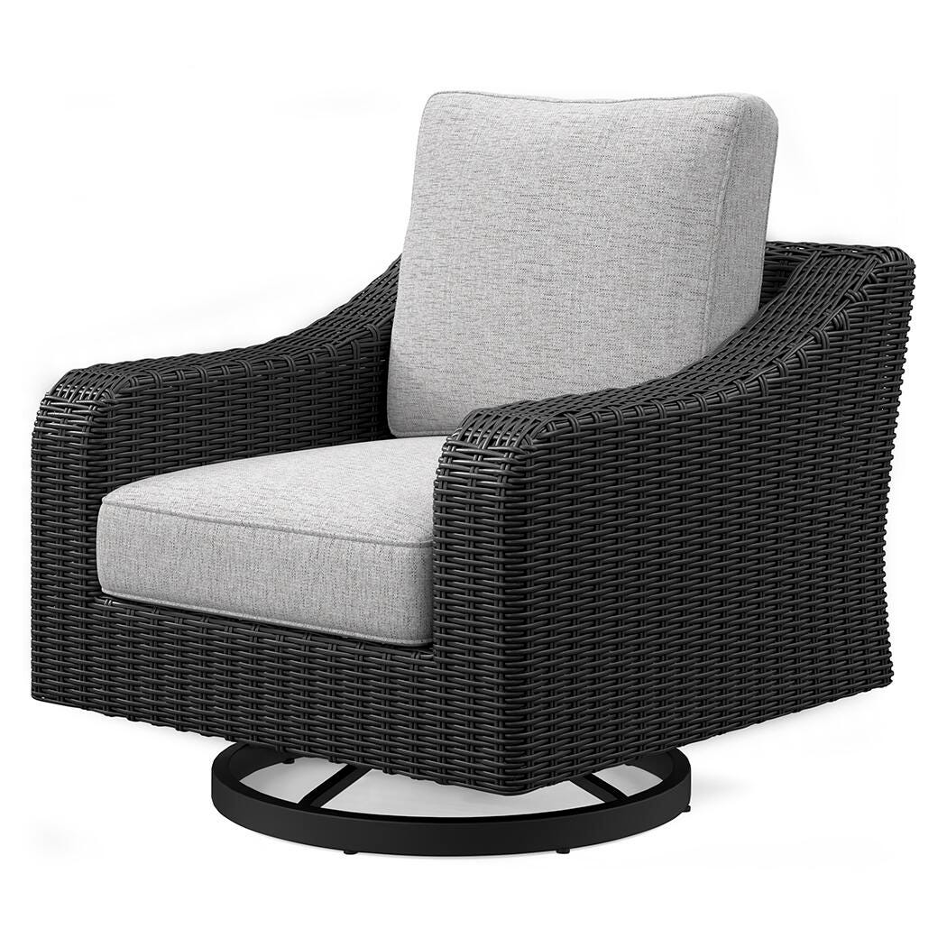 Beachcroft Outdoor Swivel Lounge with Cushion - image 3