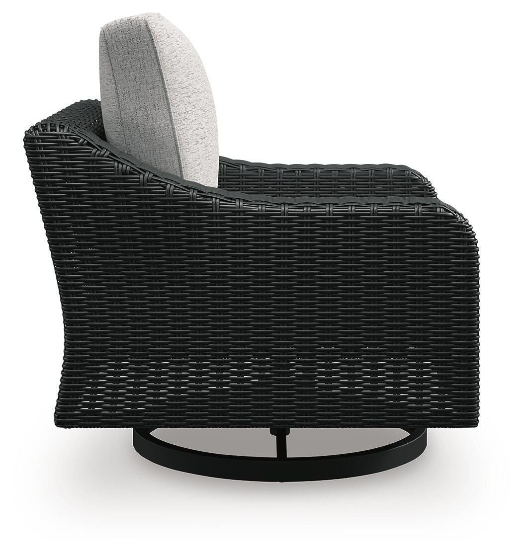 Tumbona giratoria para exteriores Beachcroft con cojín - image 7
