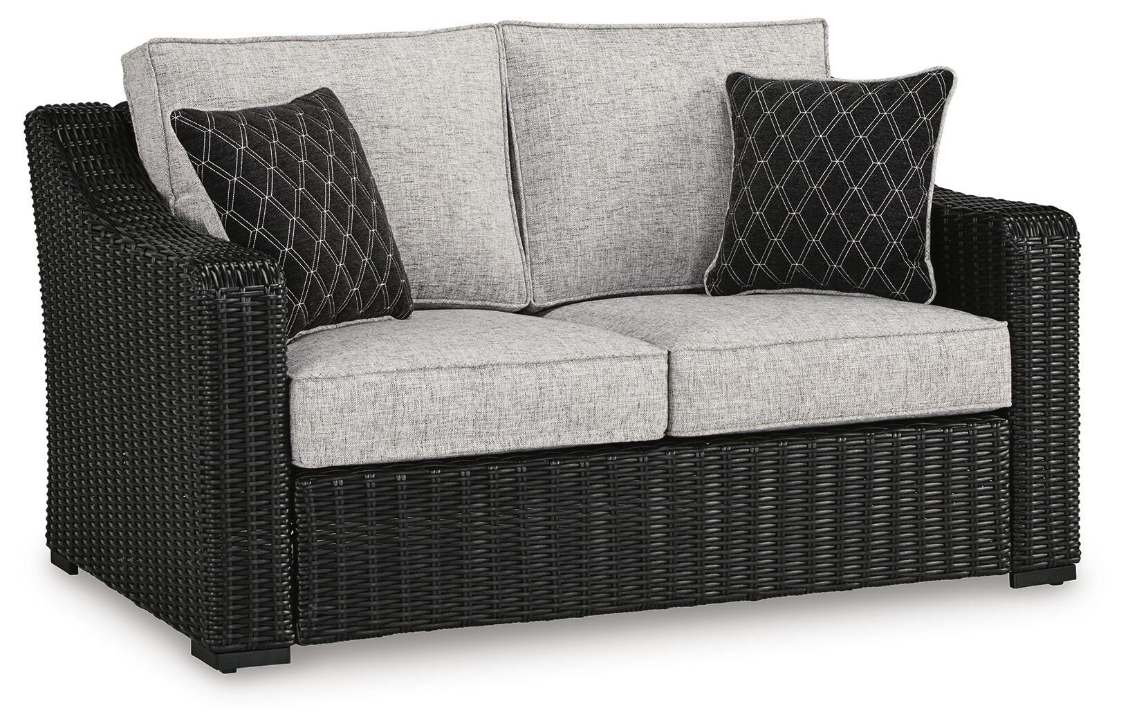 Beachcroft Outdoor Loveseat with Cushion - image 2