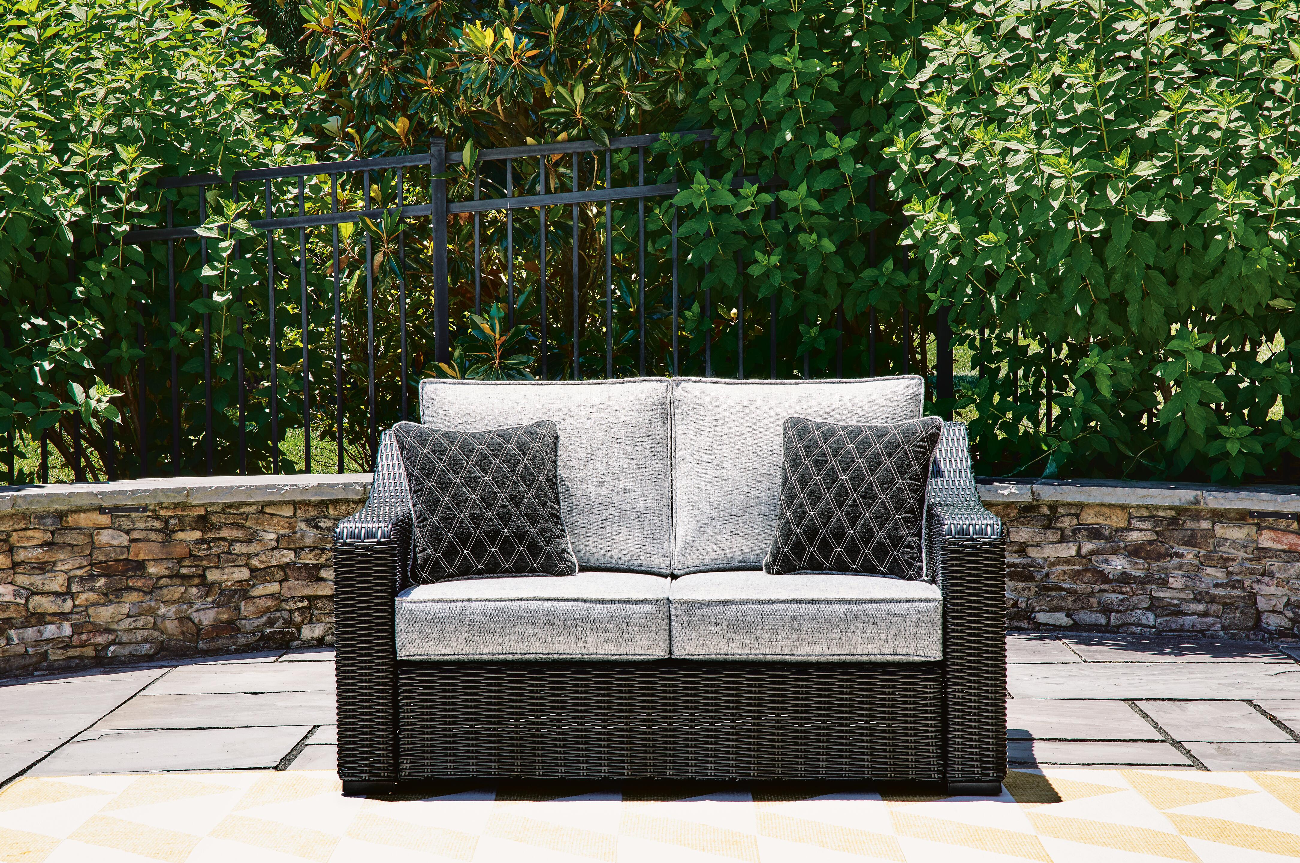 Beachcroft Outdoor Loveseat with Cushion - image 1