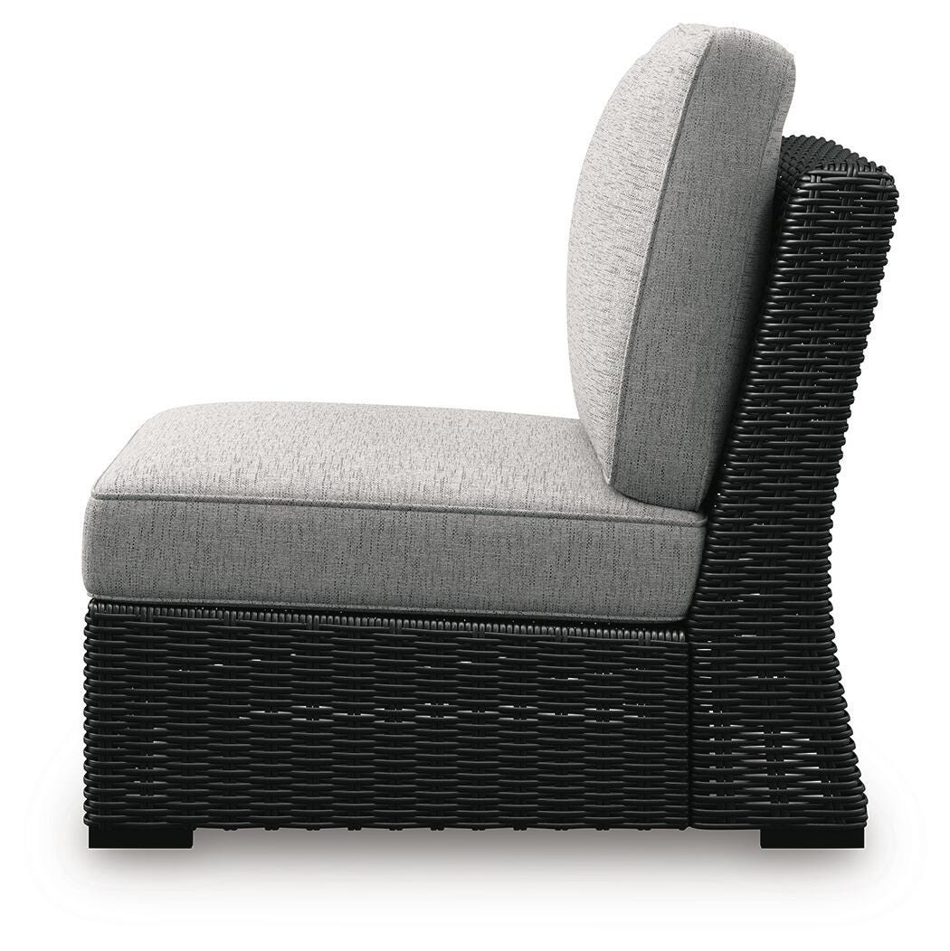 Beachcroft Outdoor Armless Chair with Cushion - image 6
