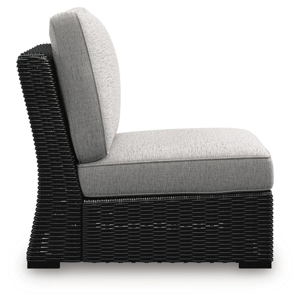 Beachcroft Outdoor Armless Chair with Cushion - image 7