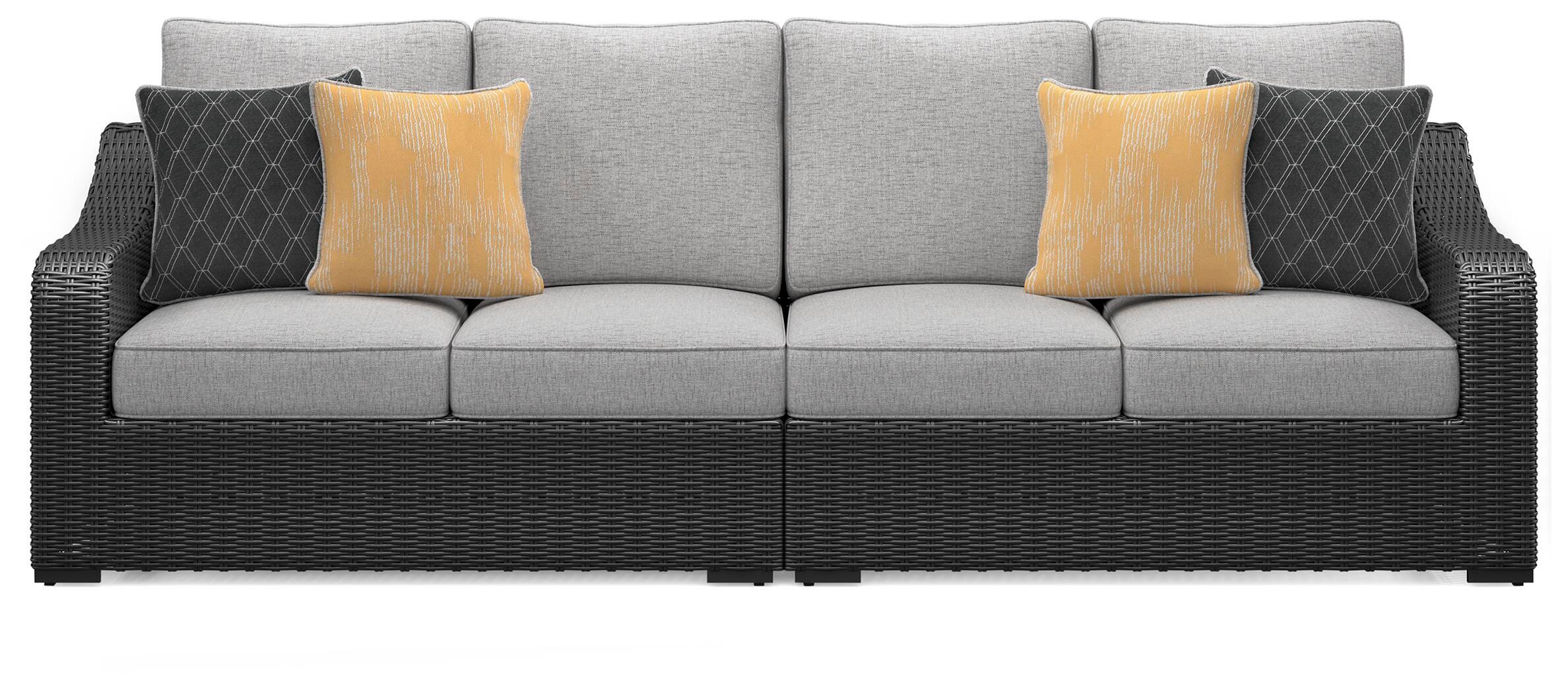 Beachcroft 2-Piece Outdoor Loveseat with Cushion, , large