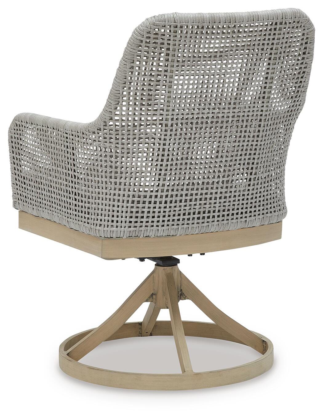Seton Creek Outdoor Swivel Dining Chair (Set of 2) - image 6