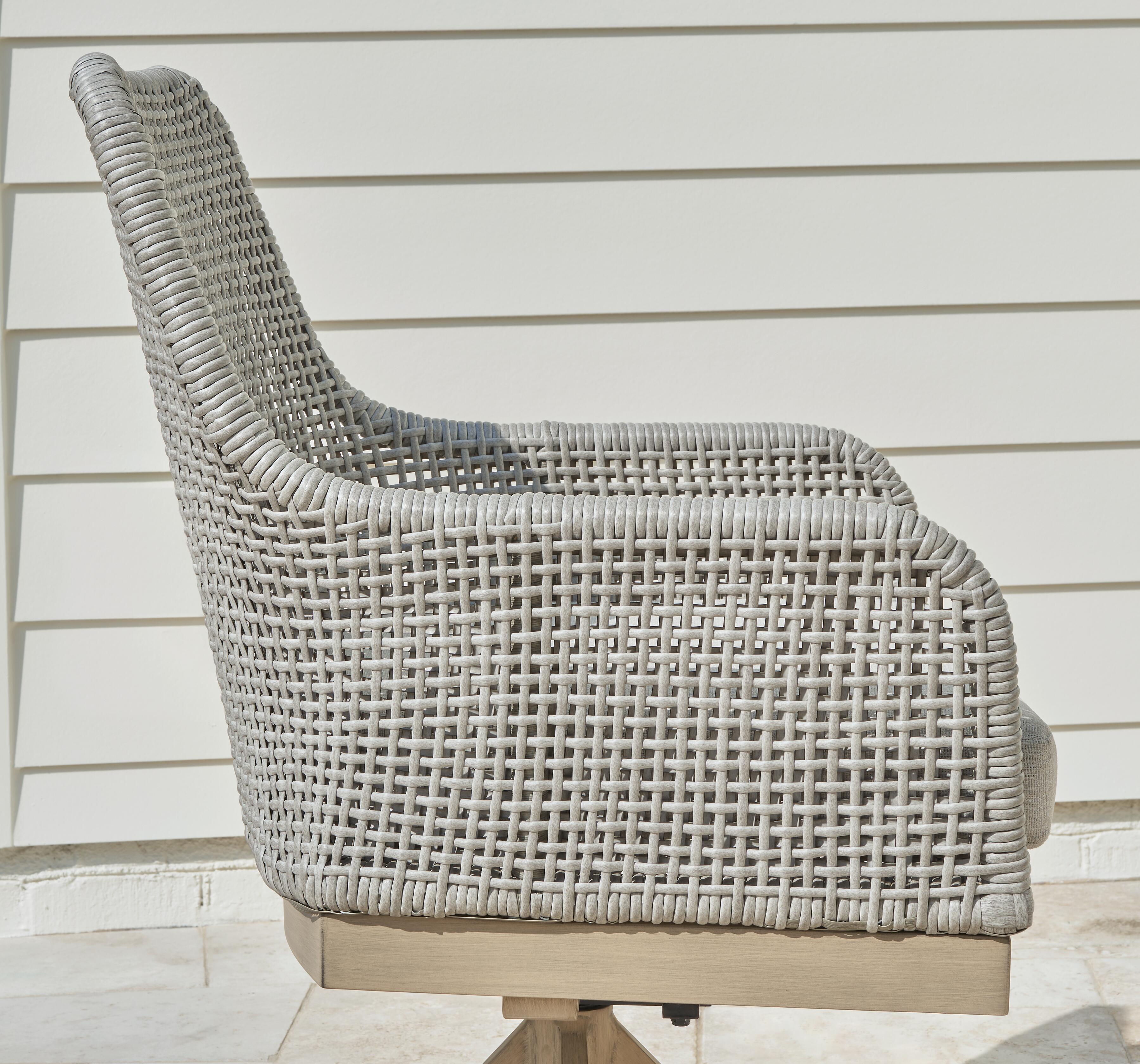 Sillón de comedor giratorio para exteriores Seton Creek (juego de 2) - image 8