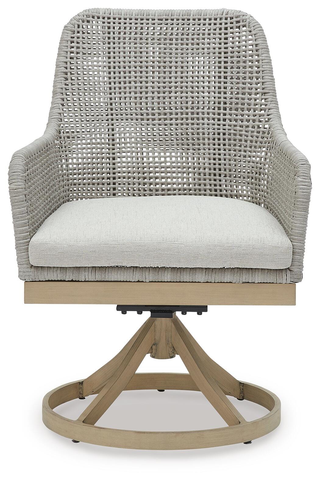 Seton Creek Outdoor Swivel Dining Chair (Set of 2) - image 4