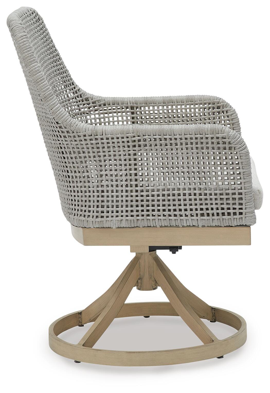 Seton Creek Outdoor Swivel Dining Chair (Set of 2) - image 5