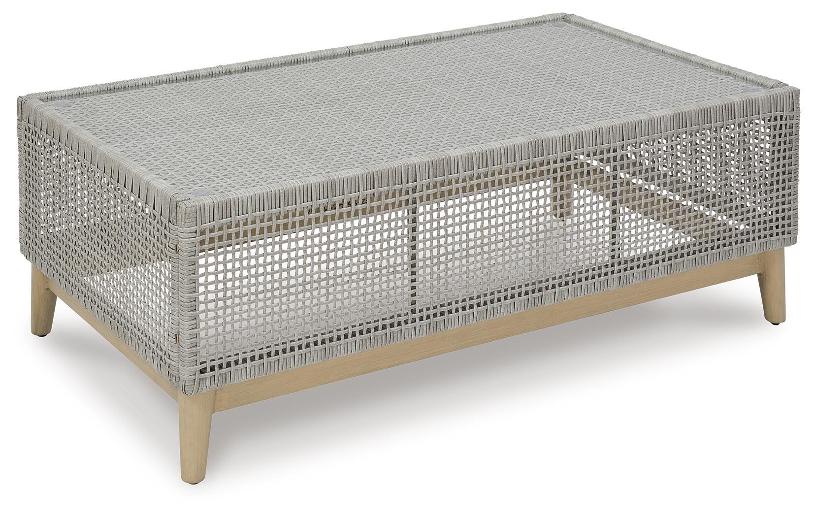Seton Creek Outdoor Coffee Table, , large