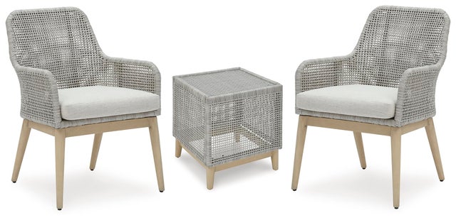 Seton Creek Outdoor Chairs and End Table Set