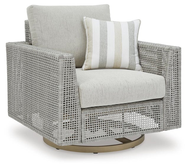Seton Creek Outdoor Swivel Lounge Chair