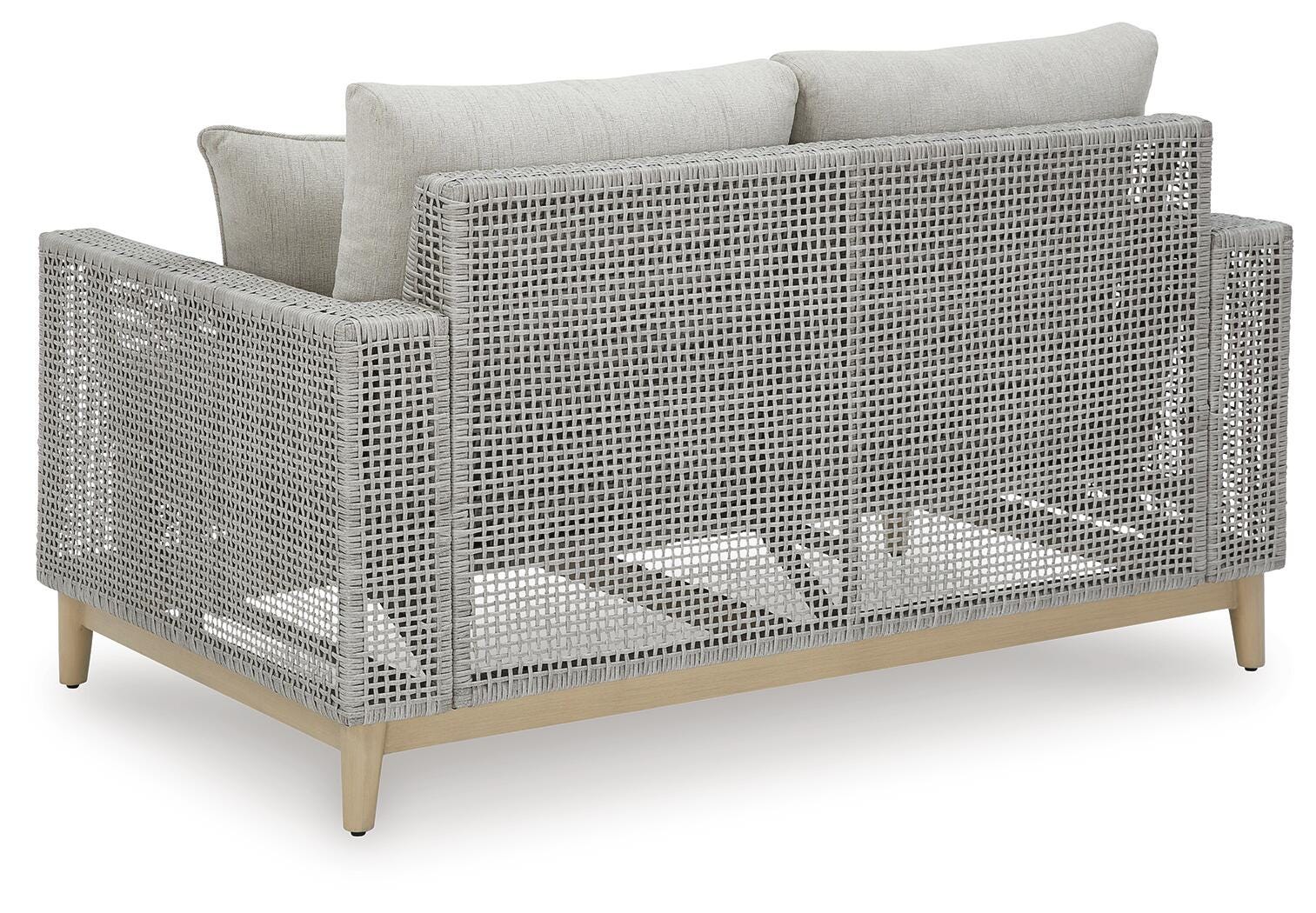 Seton Creek Outdoor Loveseat with Cushion - image 5