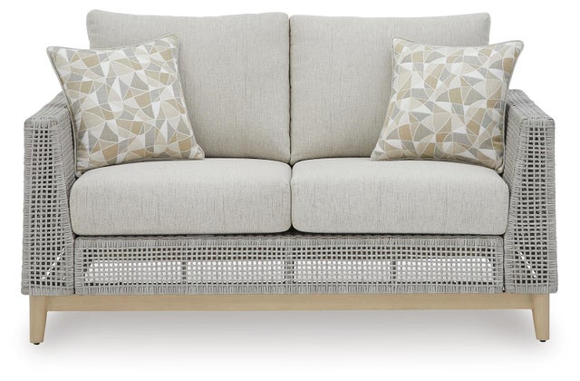 Seton Creek Outdoor Loveseat with Cushion
