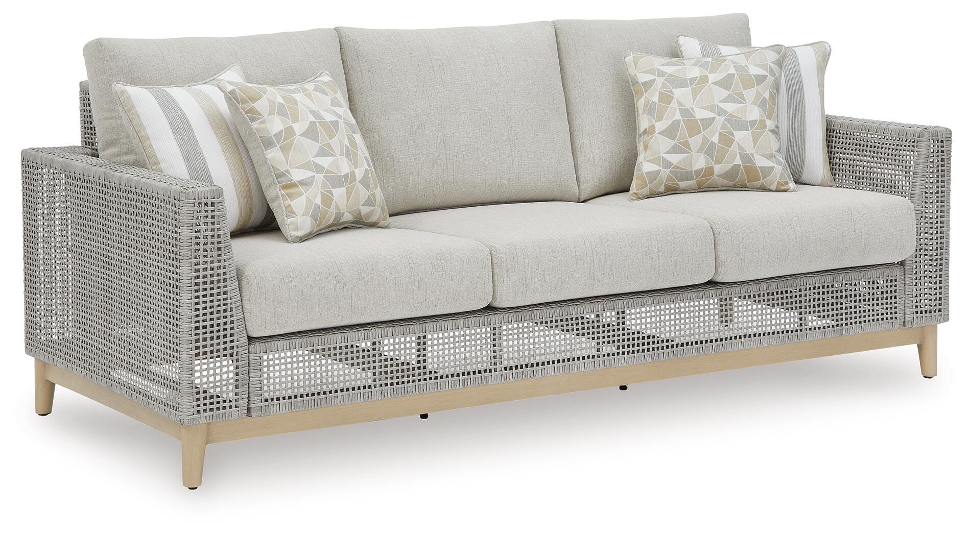 Seton Creek Outdoor Sofa with Cushion - image 2