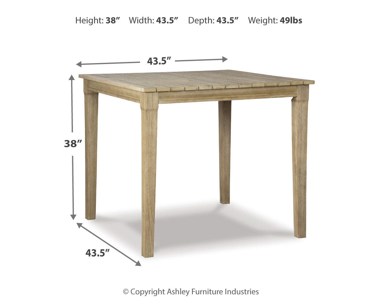 Clare View Bar Table - image 4