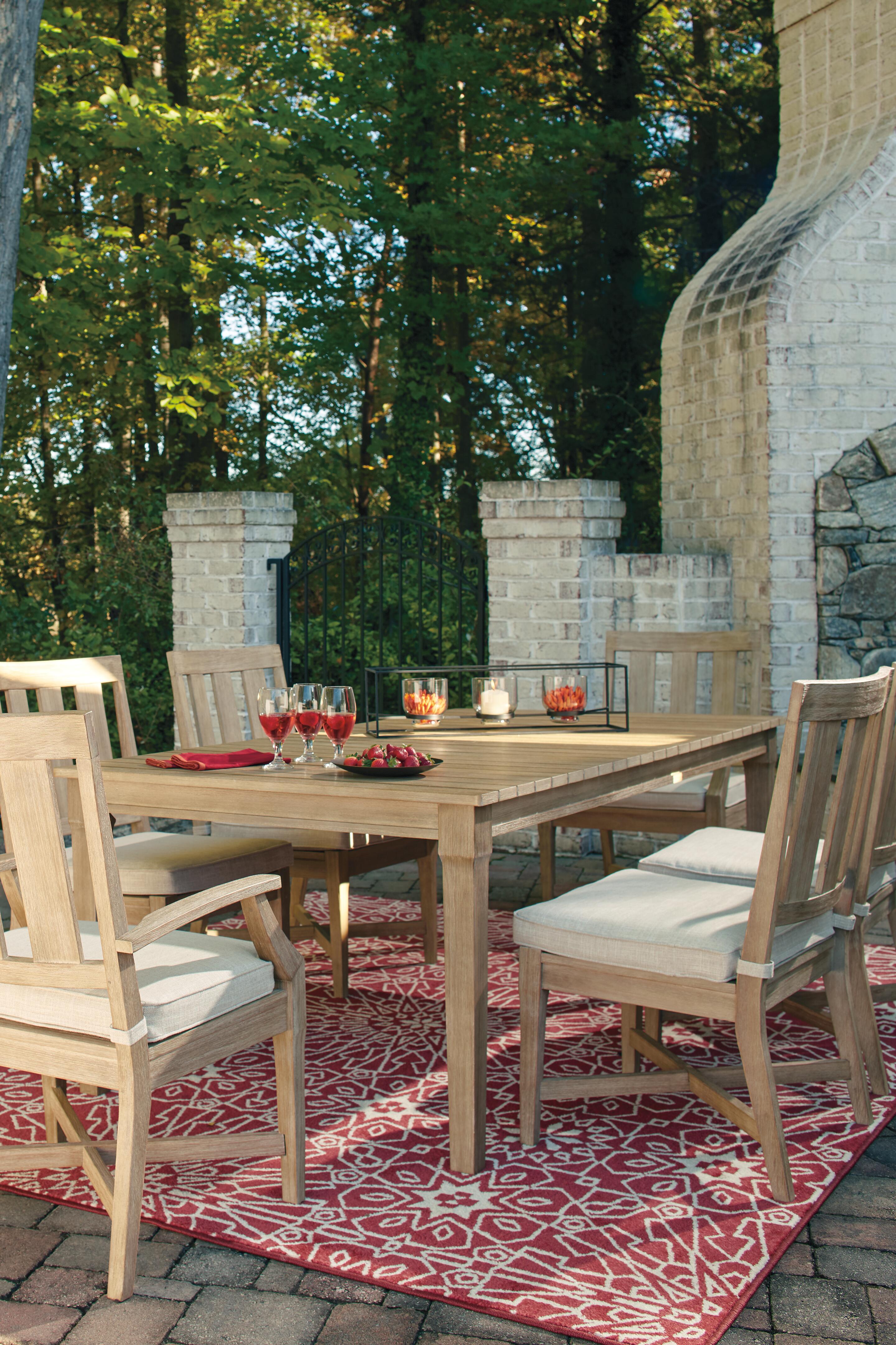 Clare View Dining Table with Umbrella Option - image 5