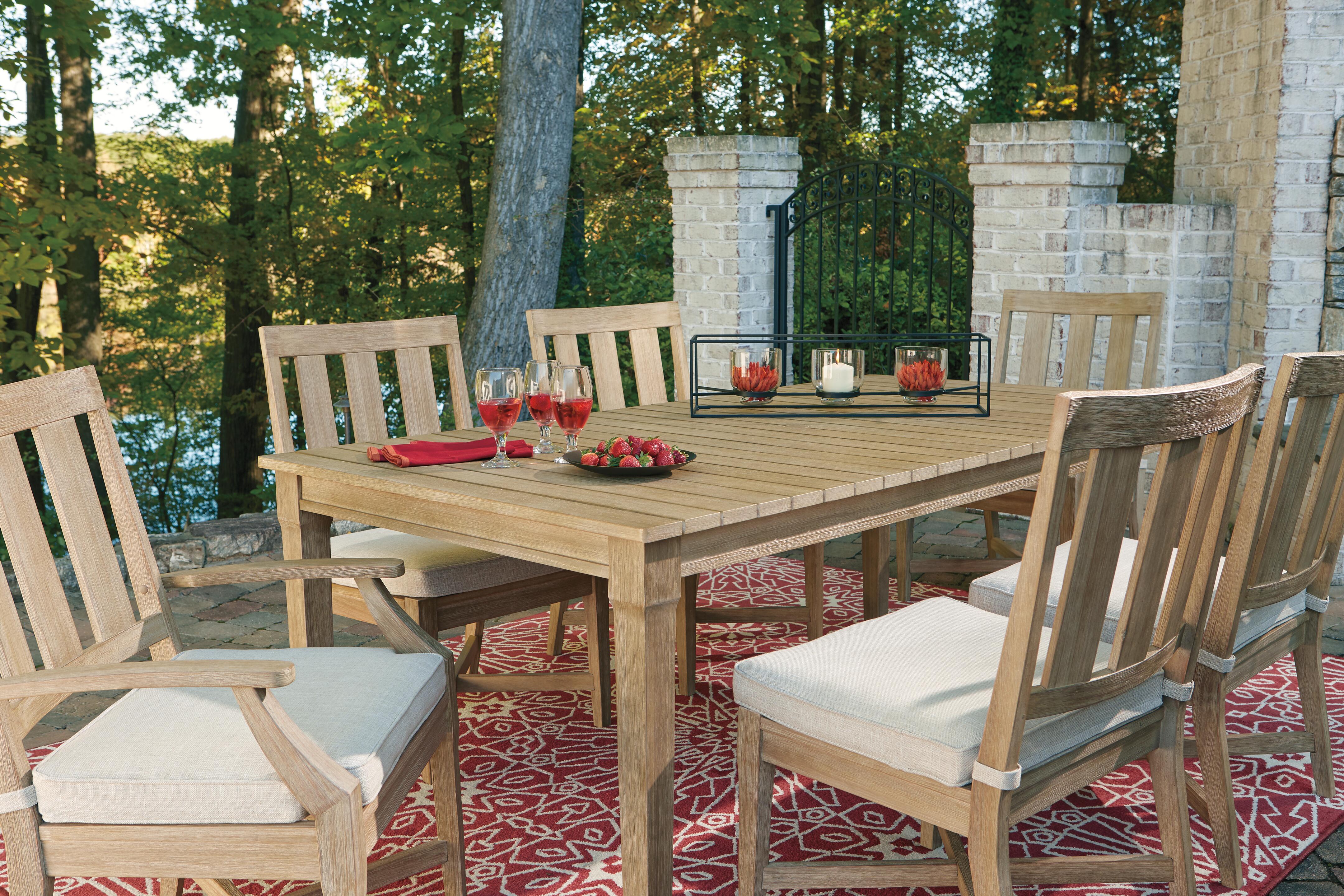 Clare View Dining Table with Umbrella Option - image 7
